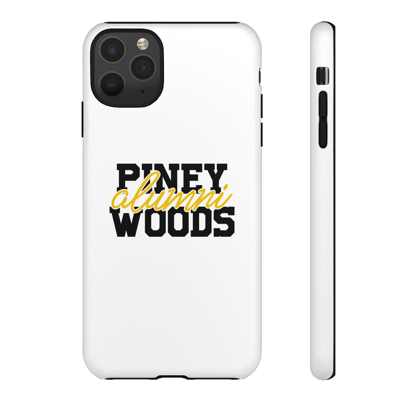 iPhone Cases - Piney Woods Tough Cases (White)