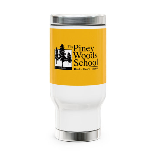 Travel Mug - 14oz Stainless Steel (Yellow)