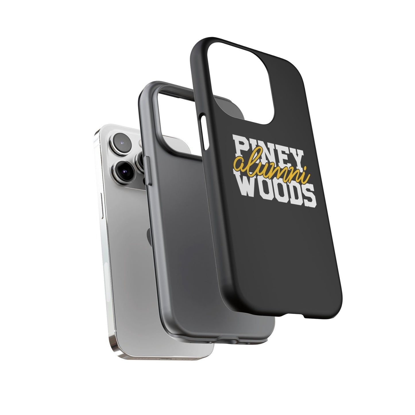 iPhone Cases - Piney Woods Tough Cases (Black)