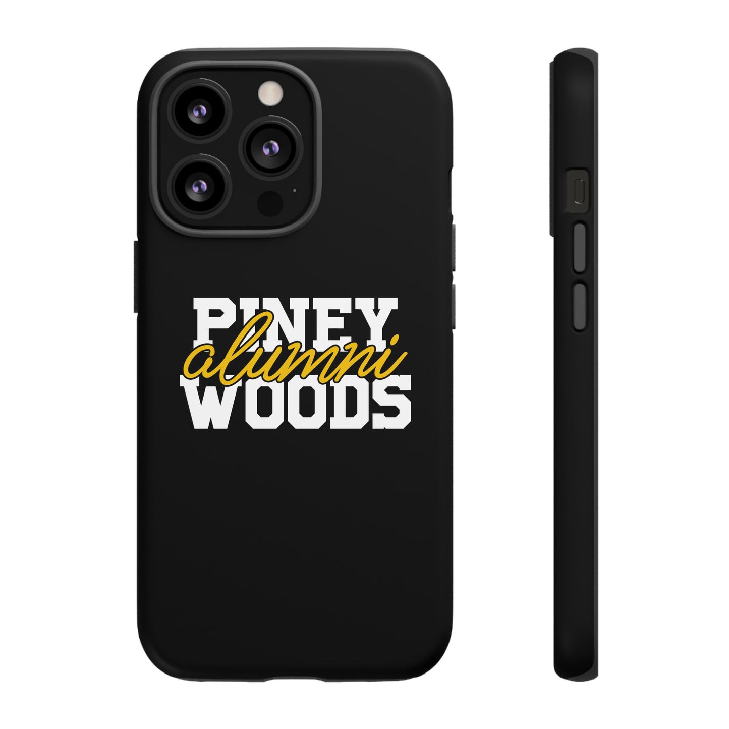 iPhone Cases - Piney Woods Tough Cases (Black)