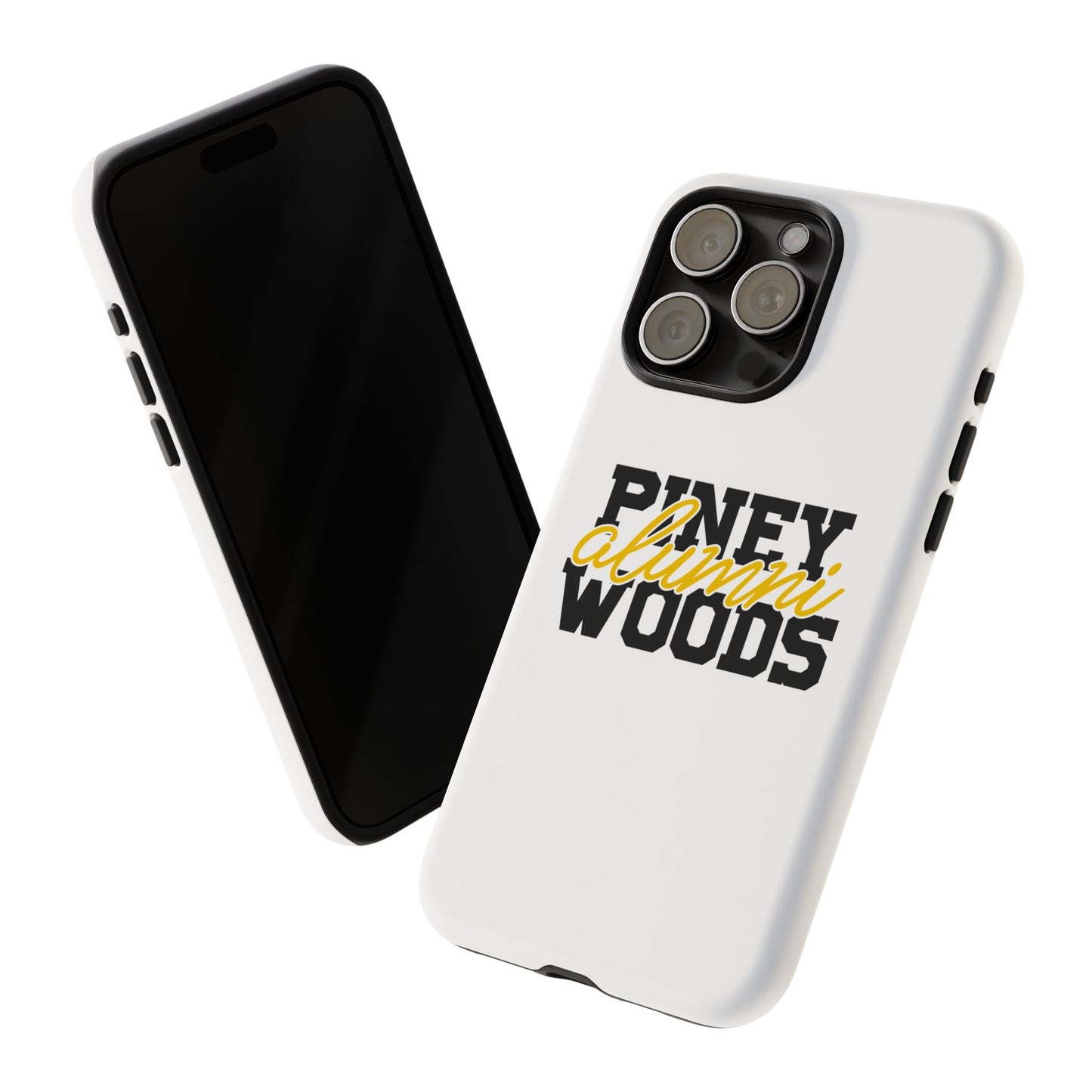 iPhone Cases - Piney Woods Tough Cases (White)