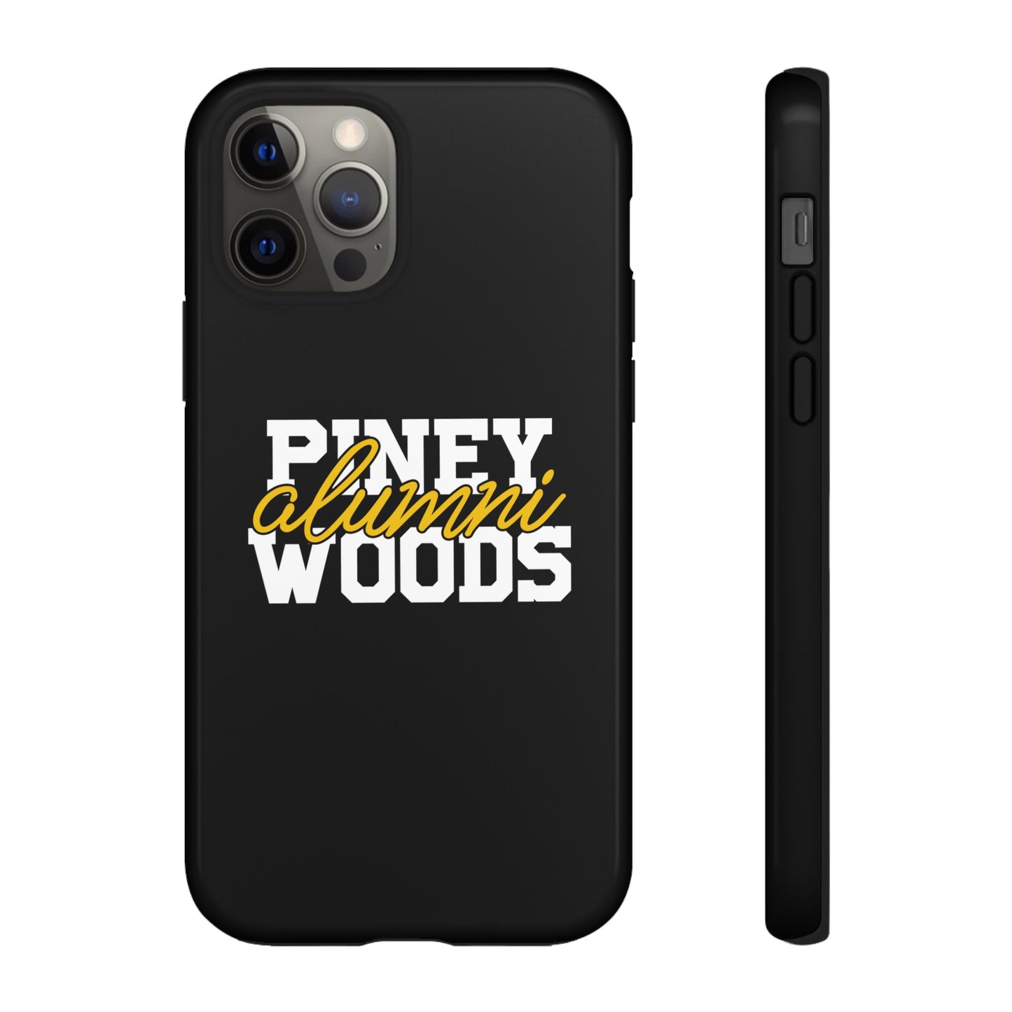 iPhone Cases - Piney Woods Tough Cases (Black)