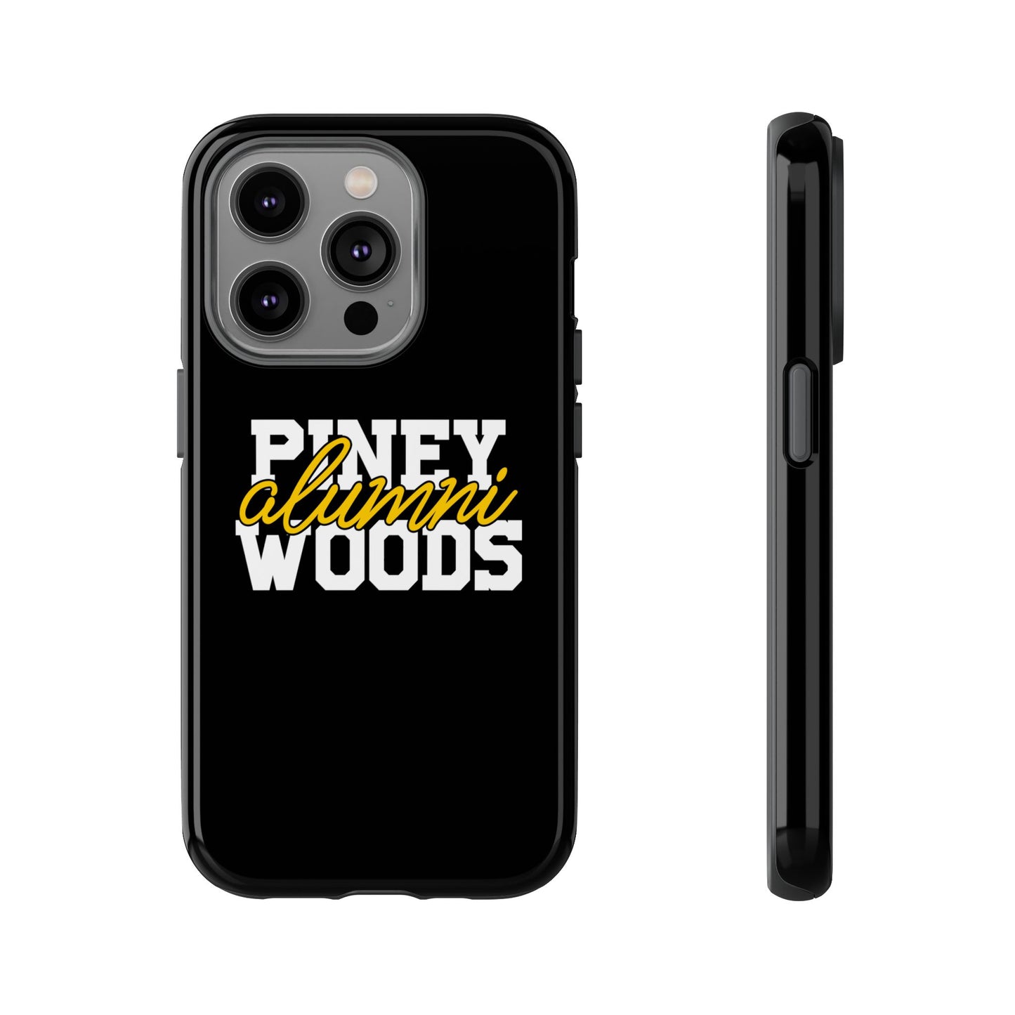 iPhone Cases - Piney Woods Tough Cases (Black)