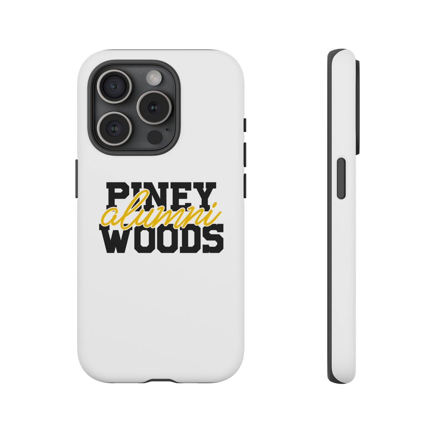 iPhone Cases - Piney Woods Tough Cases (White)