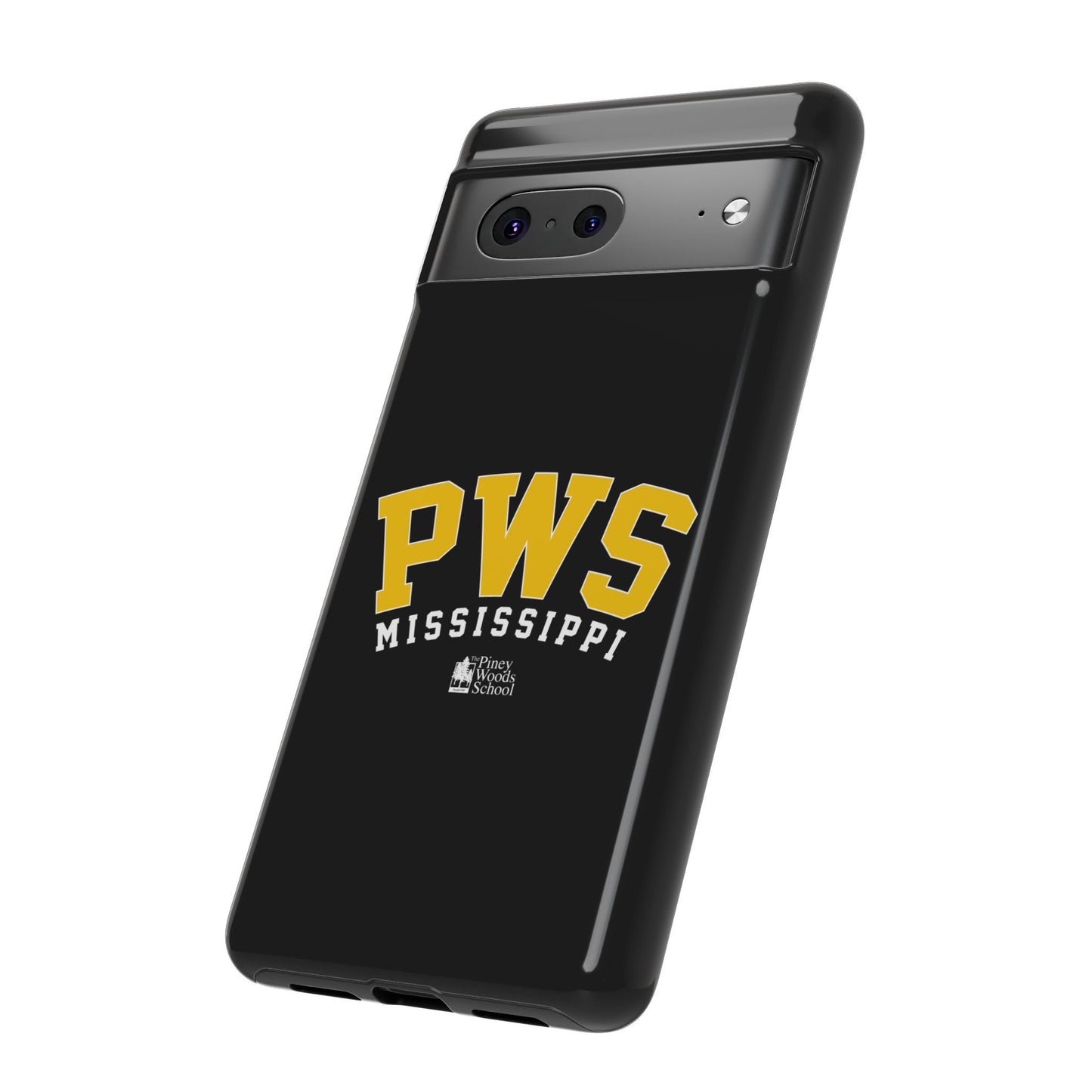 Google Pixel Tough Cases - Piney Woods Design (Black)