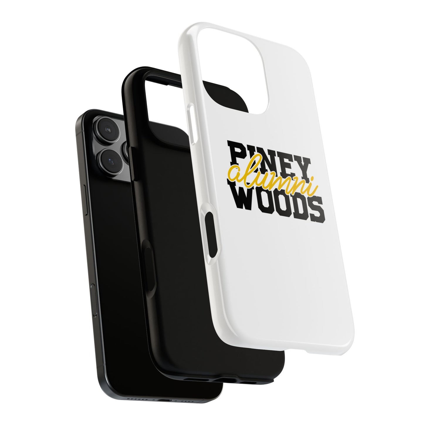 iPhone Cases - Piney Woods Tough Cases (White)