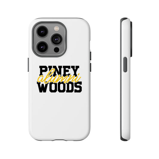 iPhone Cases - Piney Woods Tough Cases (White)