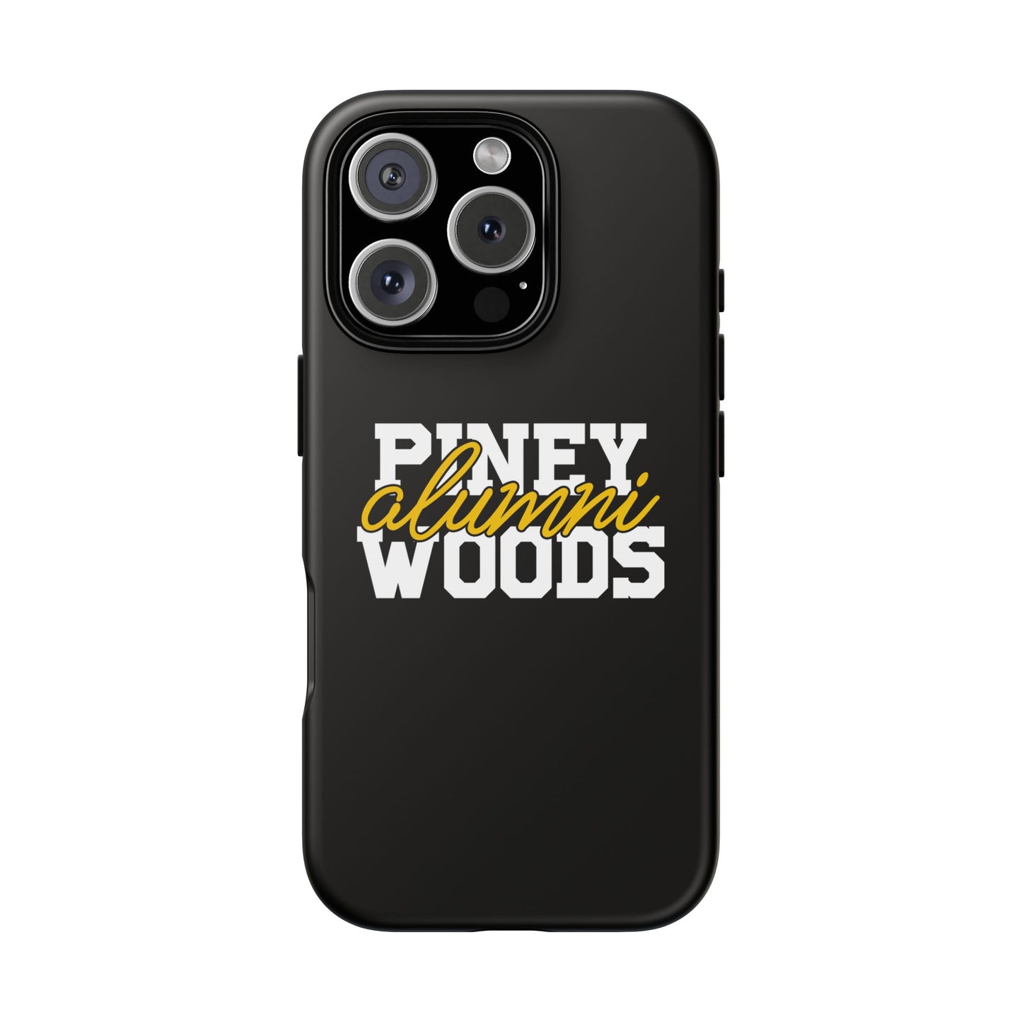 iPhone Cases - Piney Woods Tough Cases (Black)