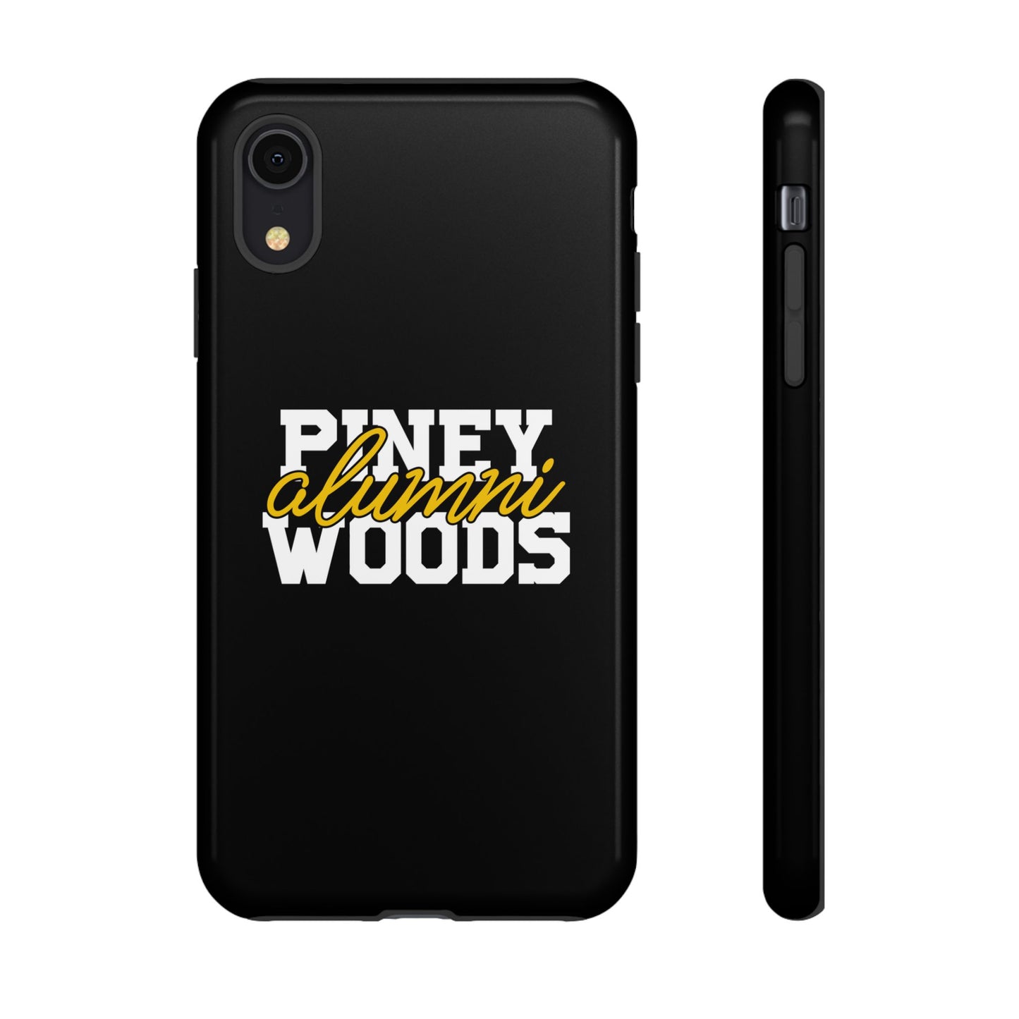 iPhone Cases - Piney Woods Tough Cases (Black)