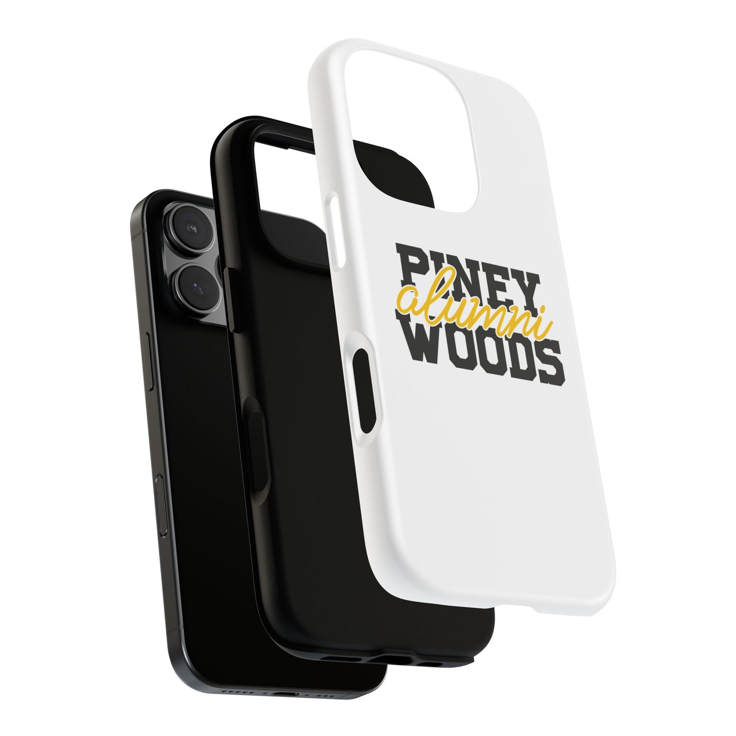 iPhone Cases - Piney Woods Tough Cases (White)