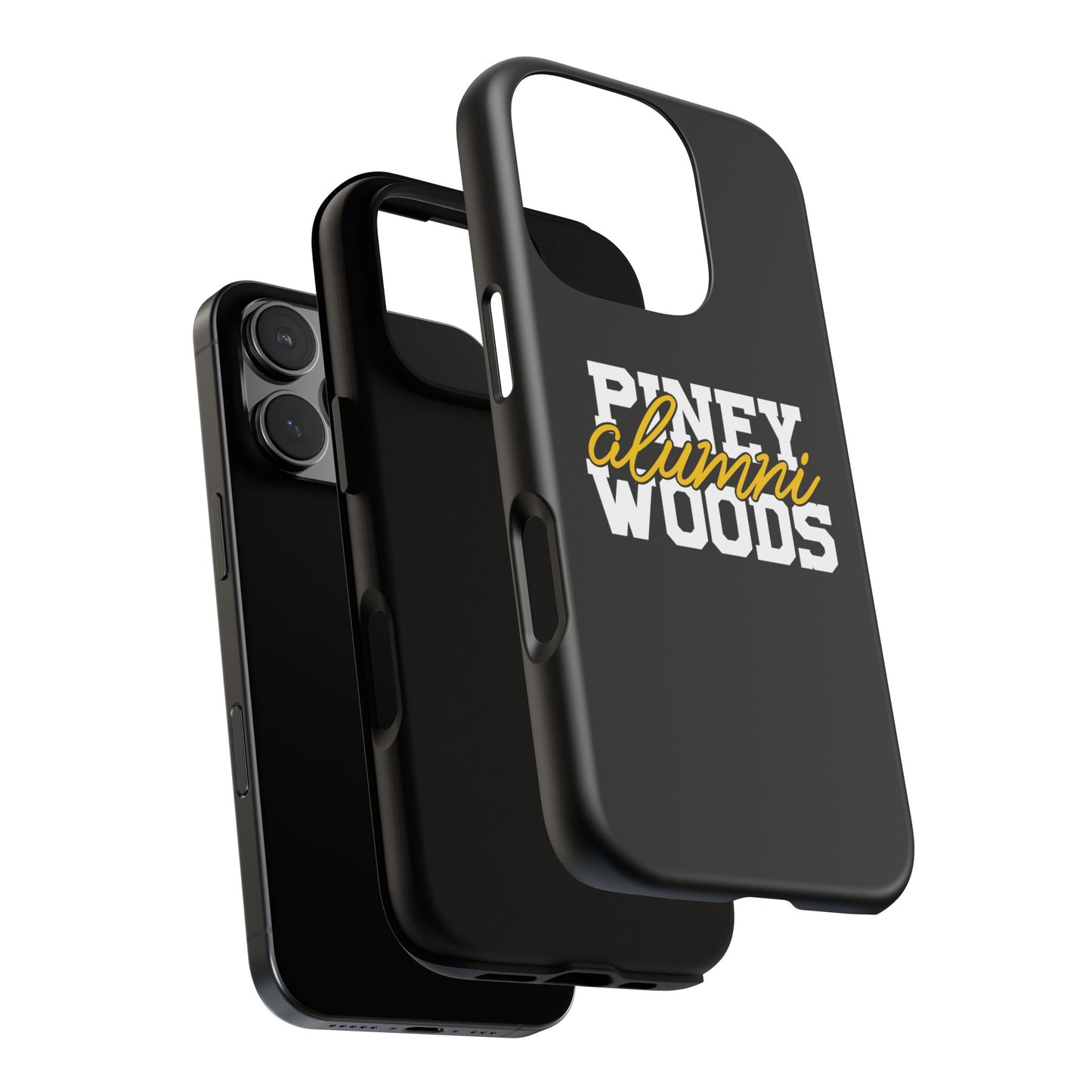 iPhone Cases - Piney Woods Tough Cases (Black)