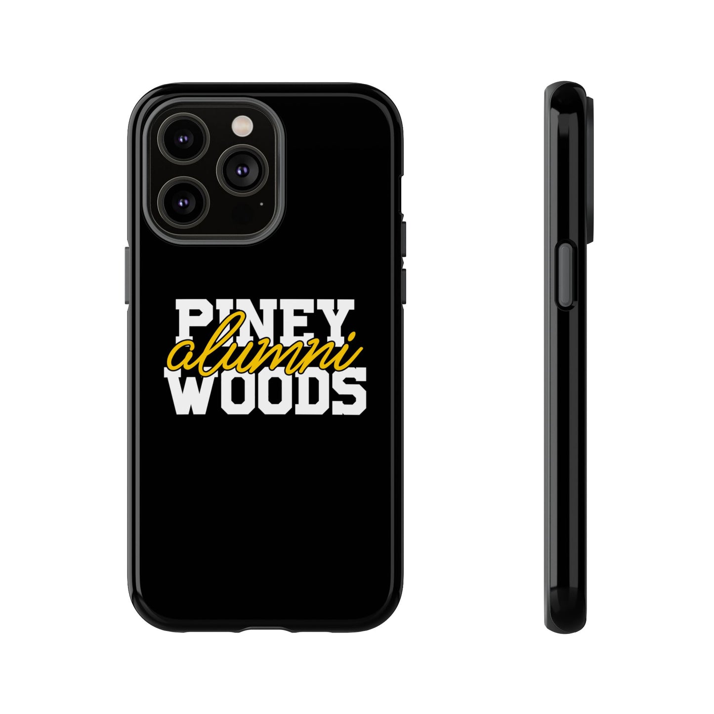 iPhone Cases - Piney Woods Tough Cases (Black)