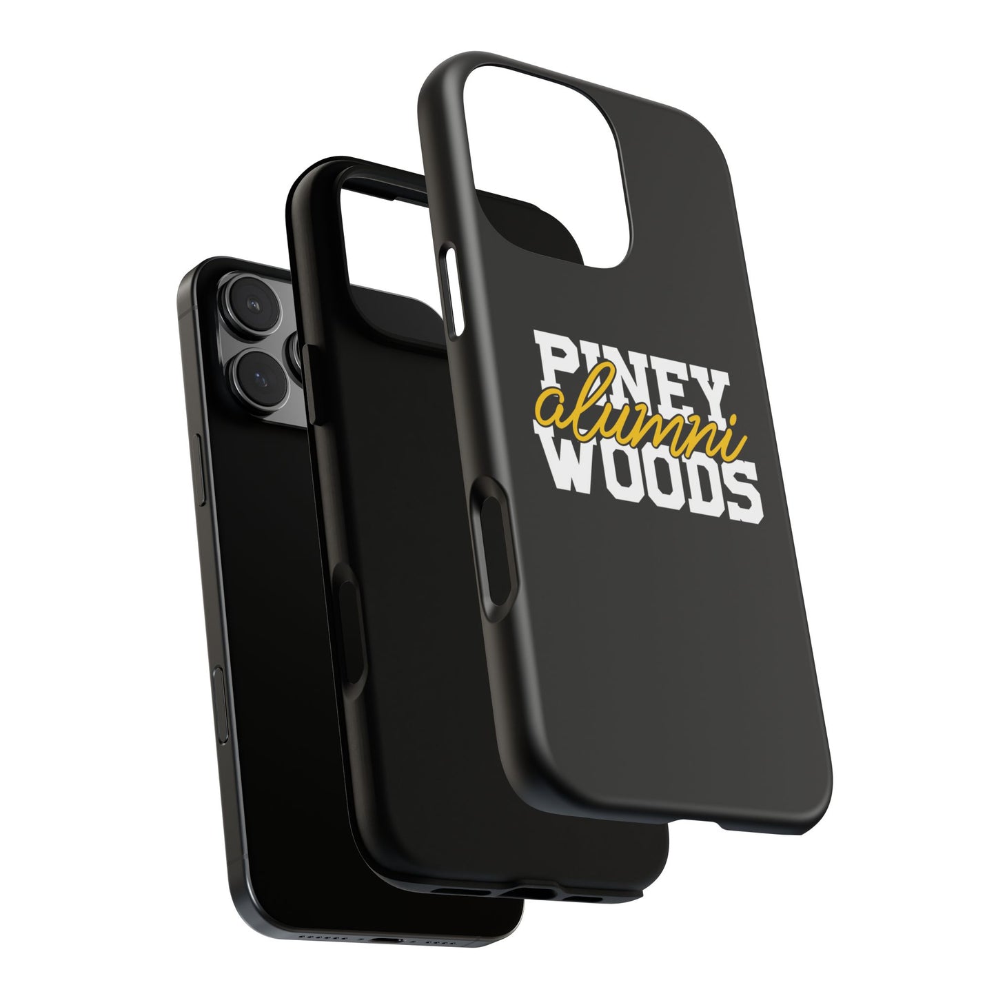 iPhone Cases - Piney Woods Tough Cases (Black)