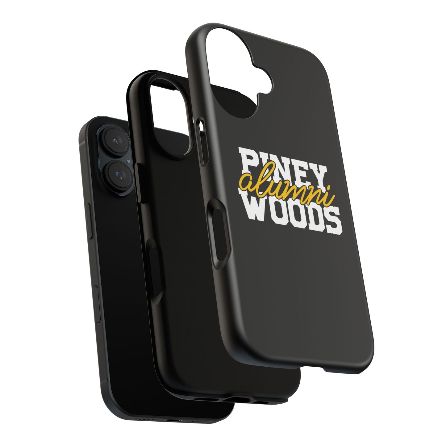 iPhone Cases - Piney Woods Tough Cases (Black)