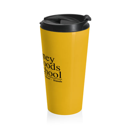 Stainless Steel Travel Mug (Yellow)