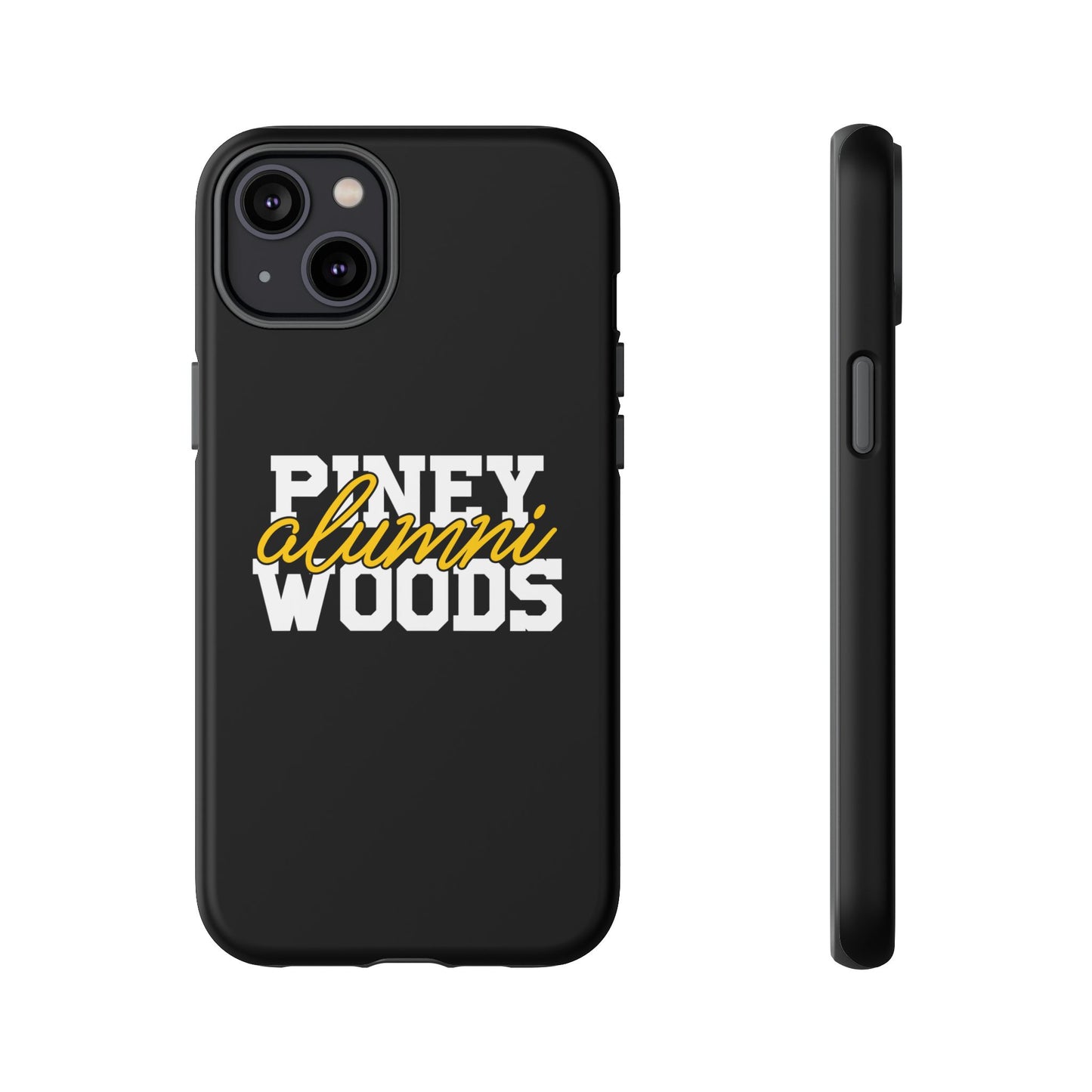 iPhone Cases - Piney Woods Tough Cases (Black)