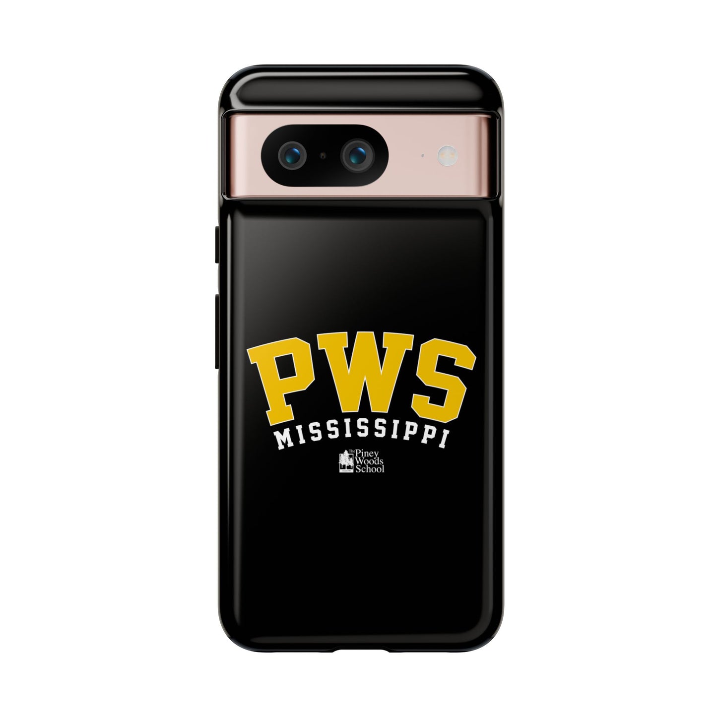 Google Pixel Tough Cases - Piney Woods Design (Black)