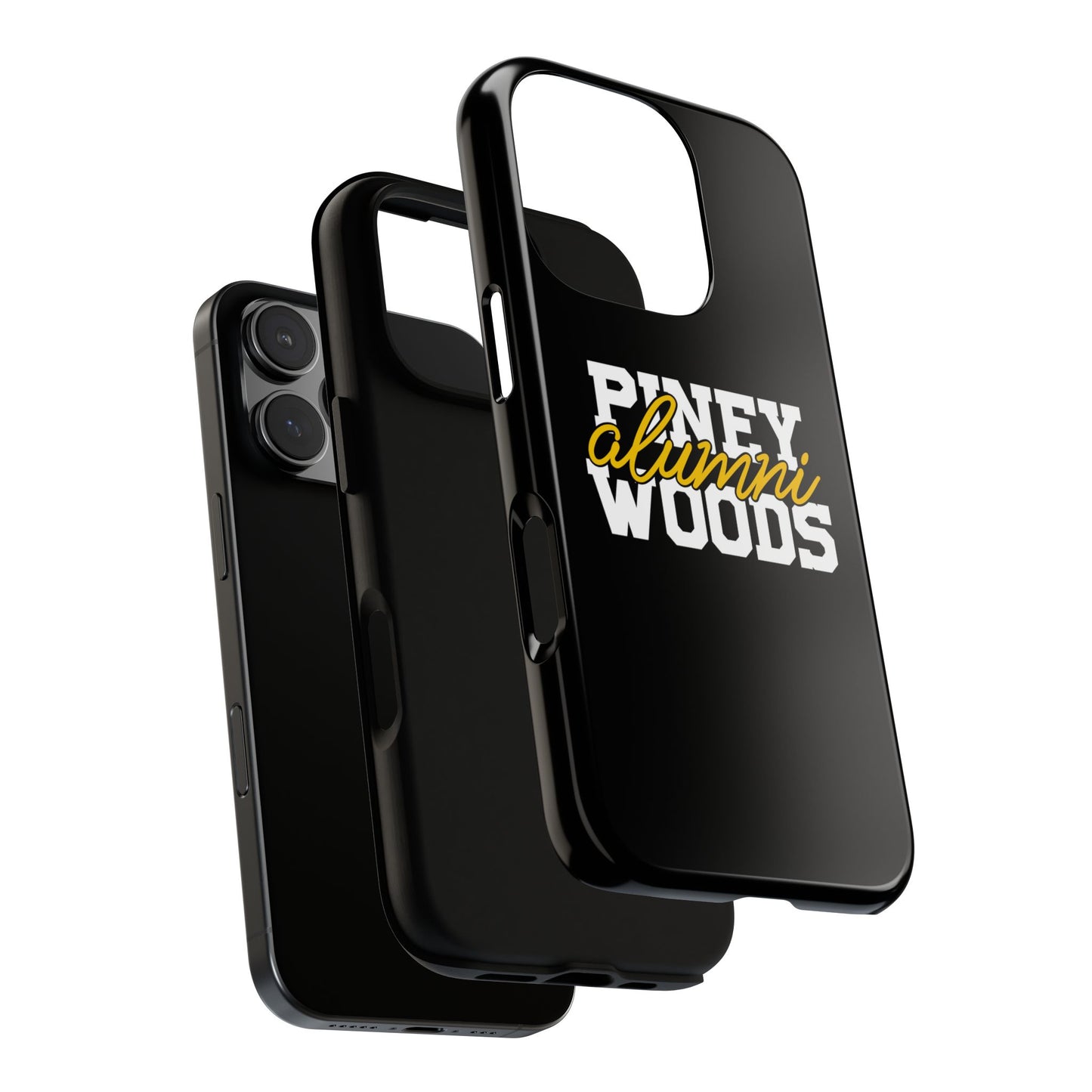 iPhone Cases - Piney Woods Tough Cases (Black)