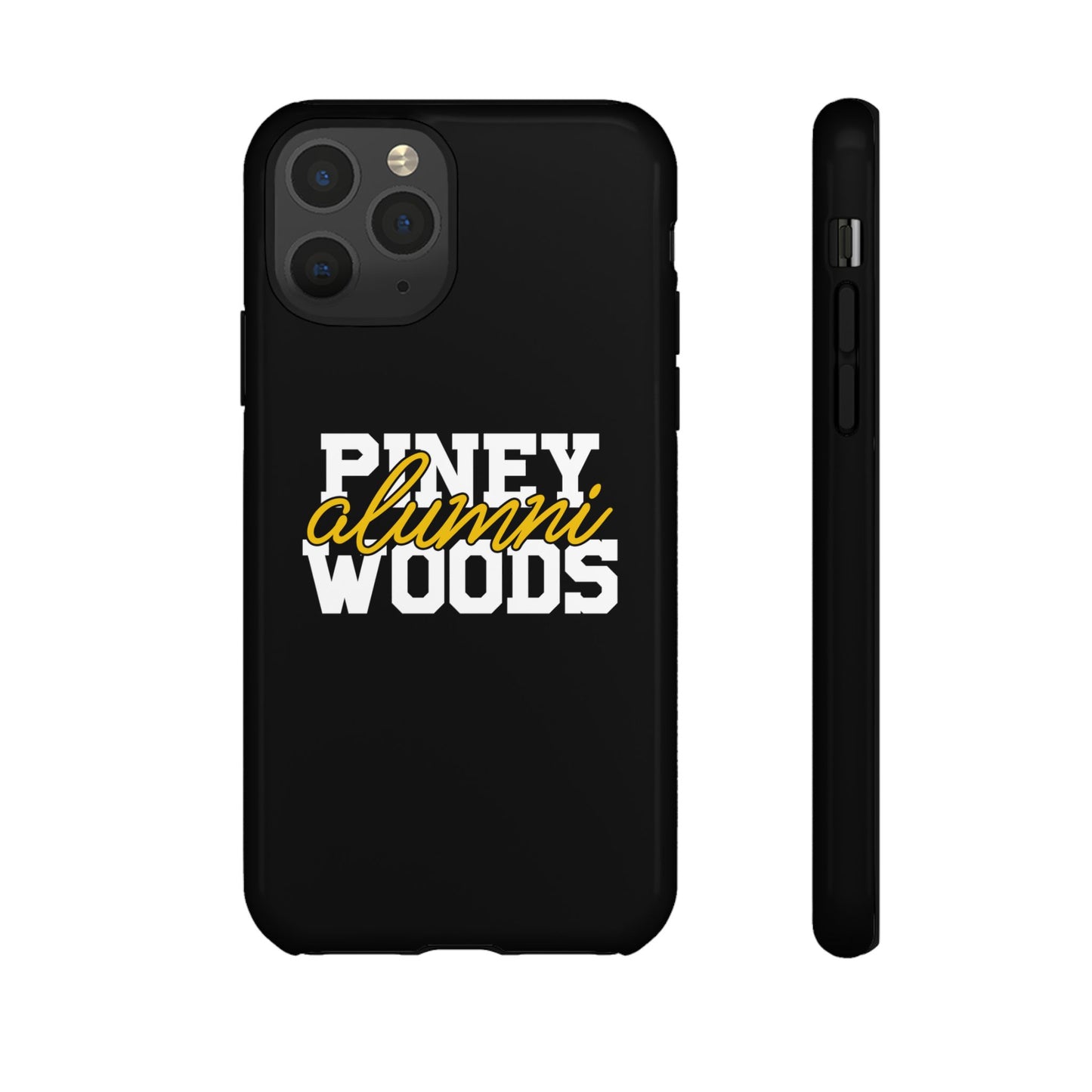 iPhone Cases - Piney Woods Tough Cases (Black)