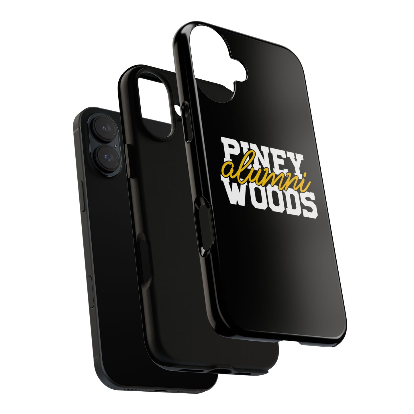 iPhone Cases - Piney Woods Tough Cases (Black)