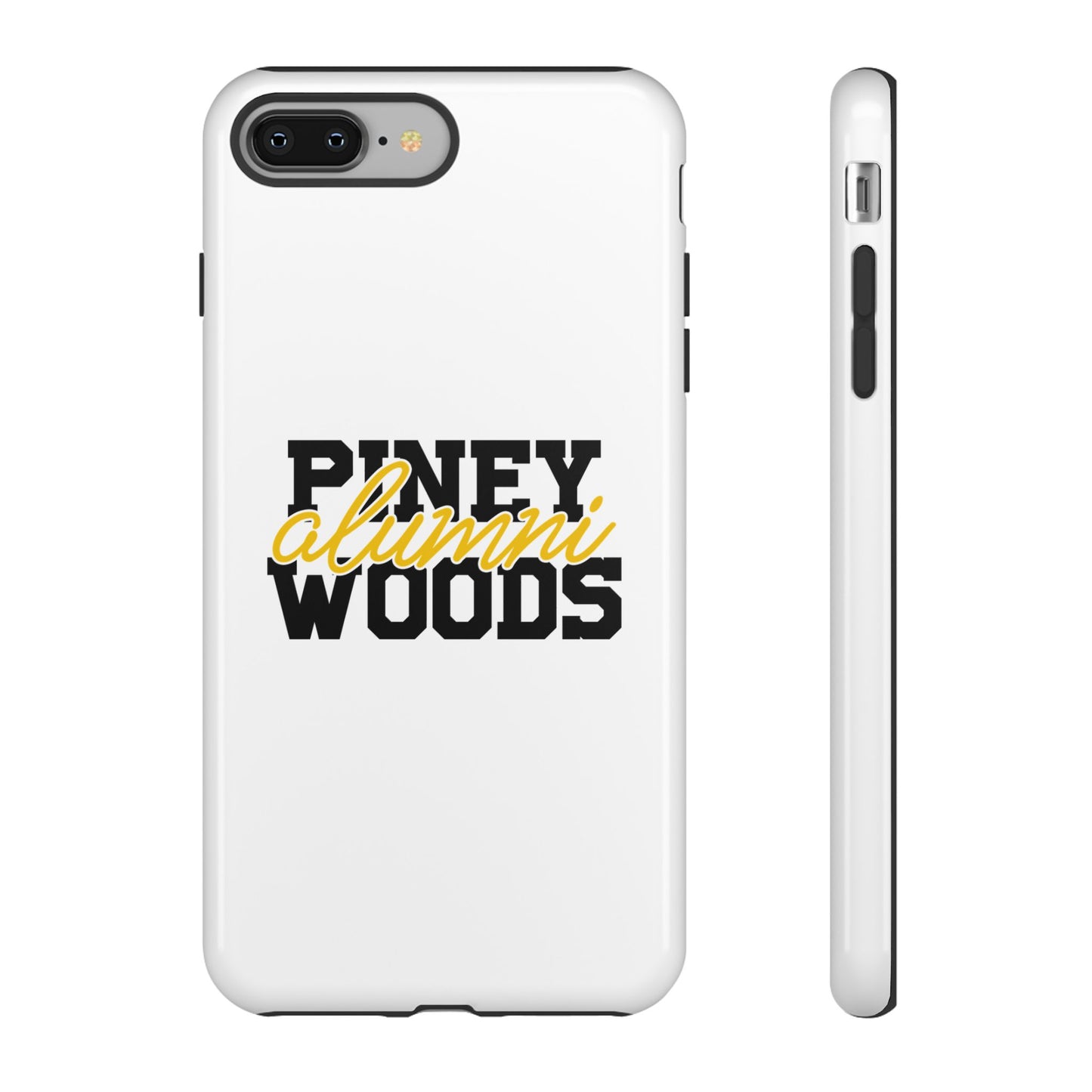 iPhone Cases - Piney Woods Tough Cases (White)