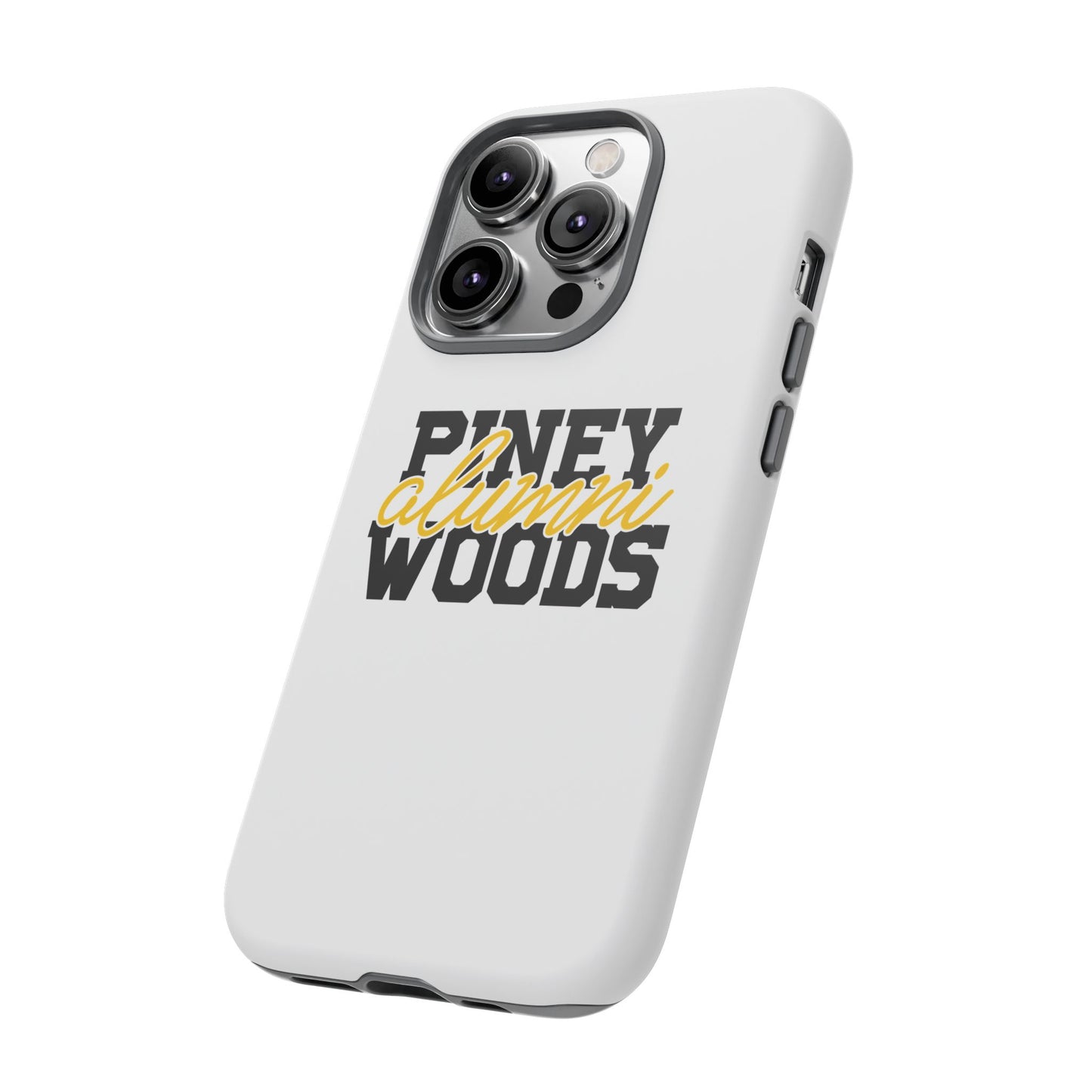 iPhone Cases - Piney Woods Tough Cases (White)