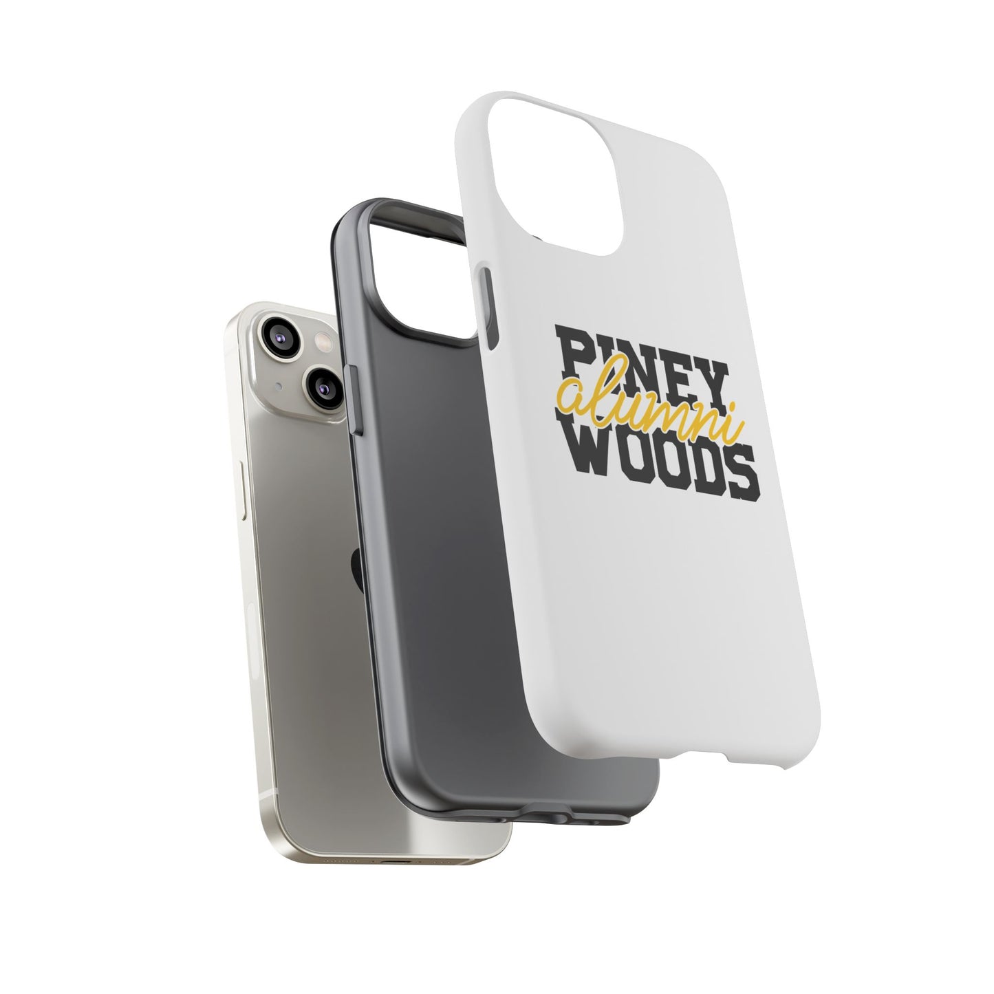 iPhone Cases - Piney Woods Tough Cases (White)