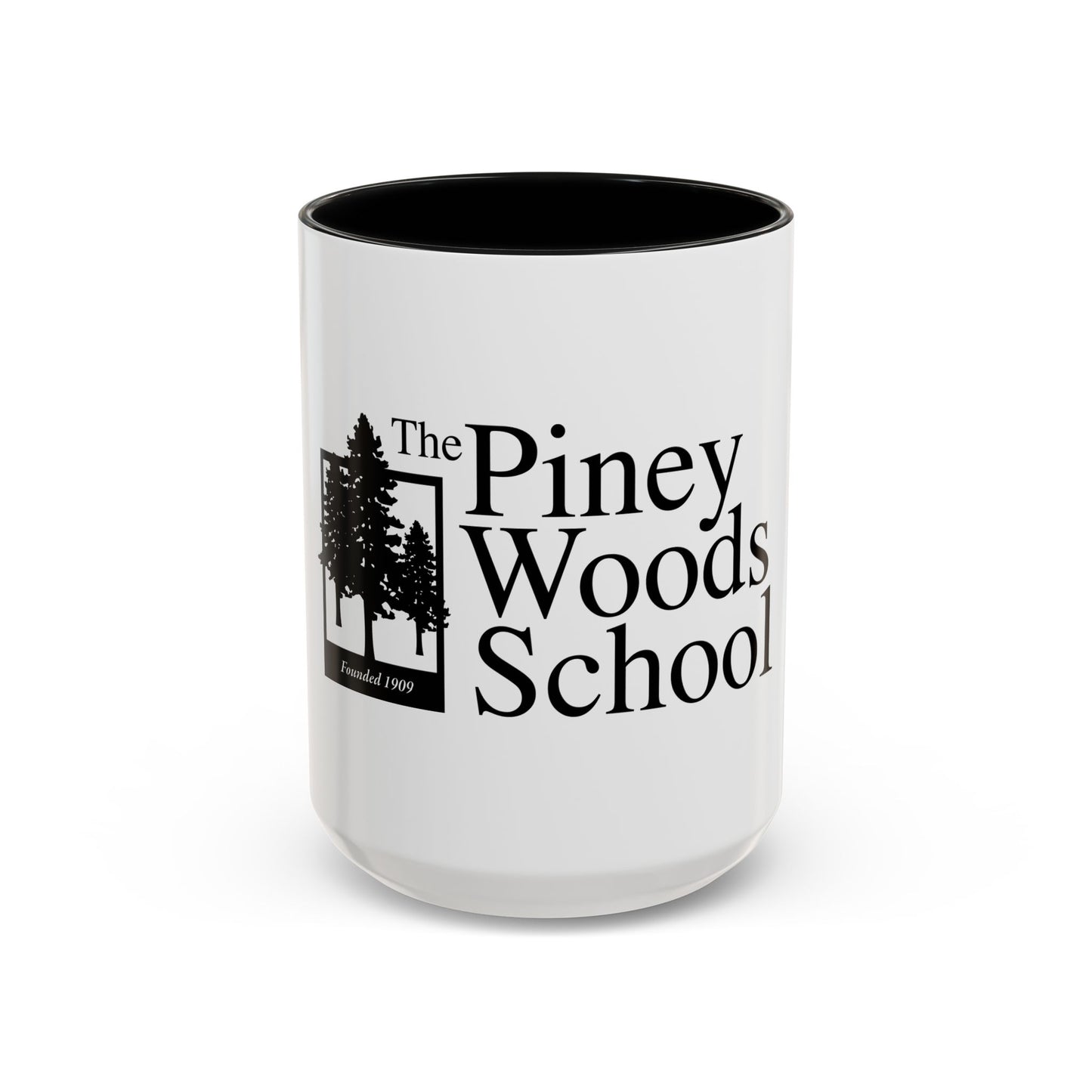 Mug - The Piney Woods School Accent Coffee Mug (11, 15oz)