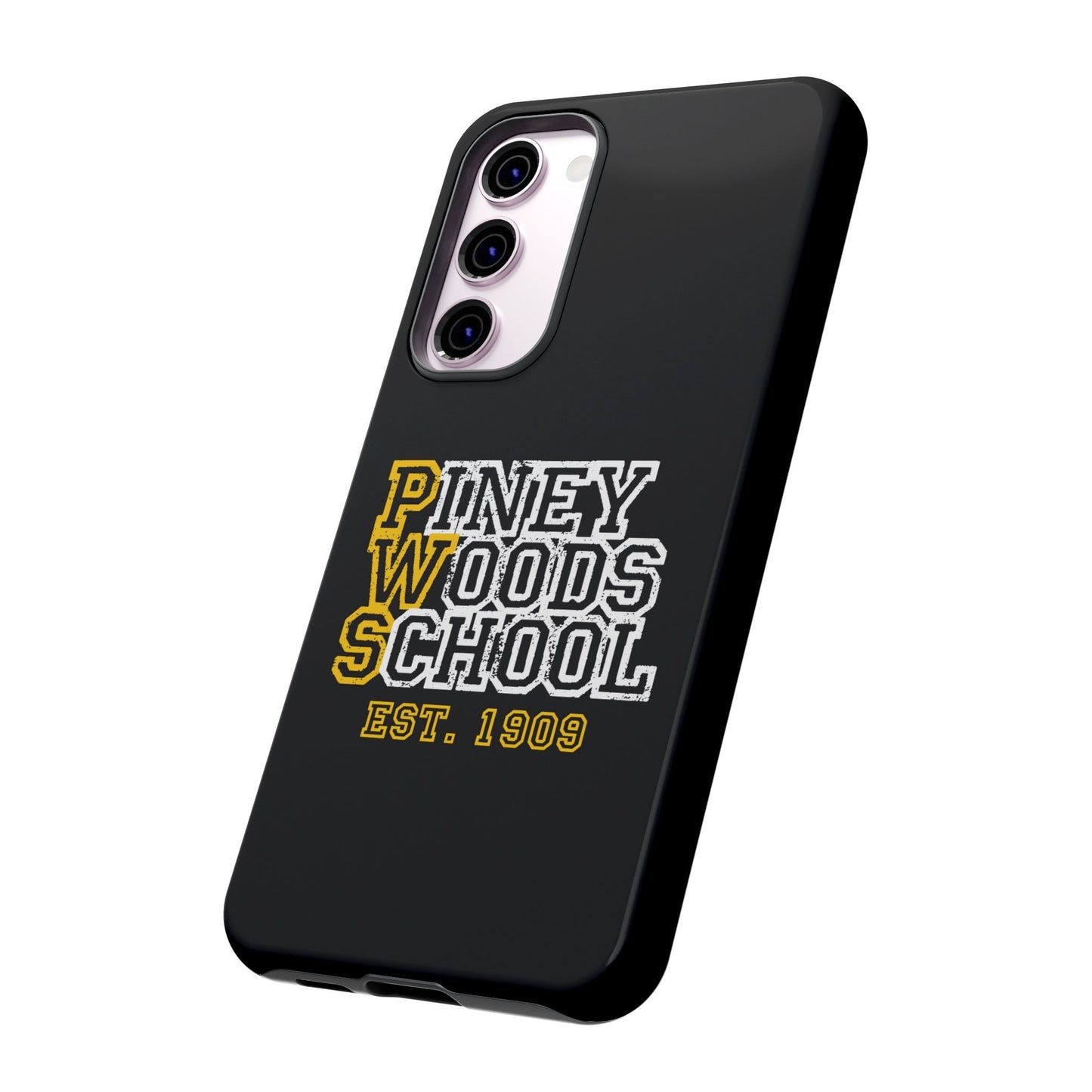 Samsung Galaxy Tough Cases - Piney Woods Design (Black)