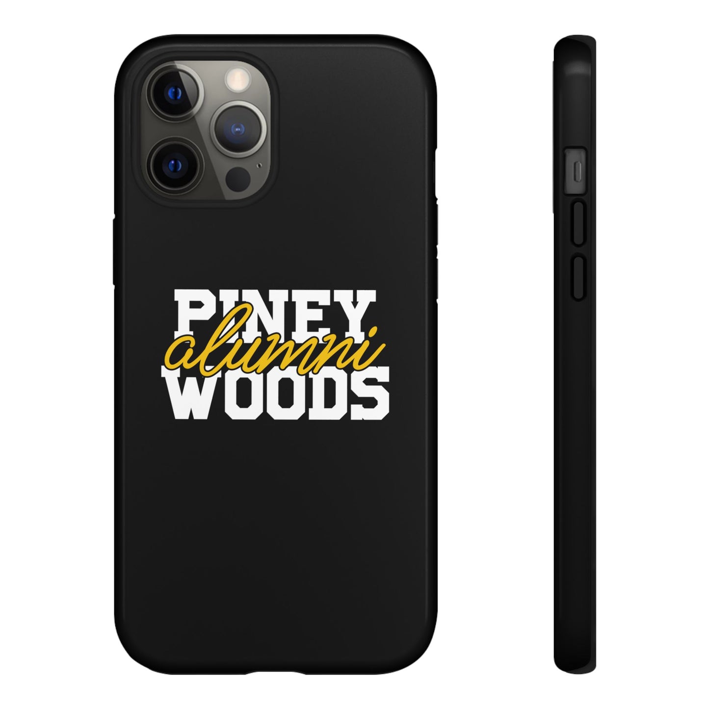 iPhone Cases - Piney Woods Tough Cases (Black)