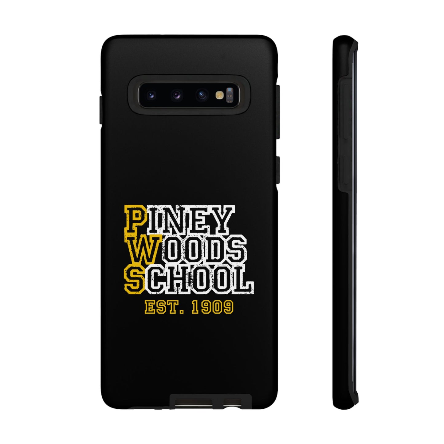 Samsung Galaxy Tough Cases - Piney Woods Design (Black)