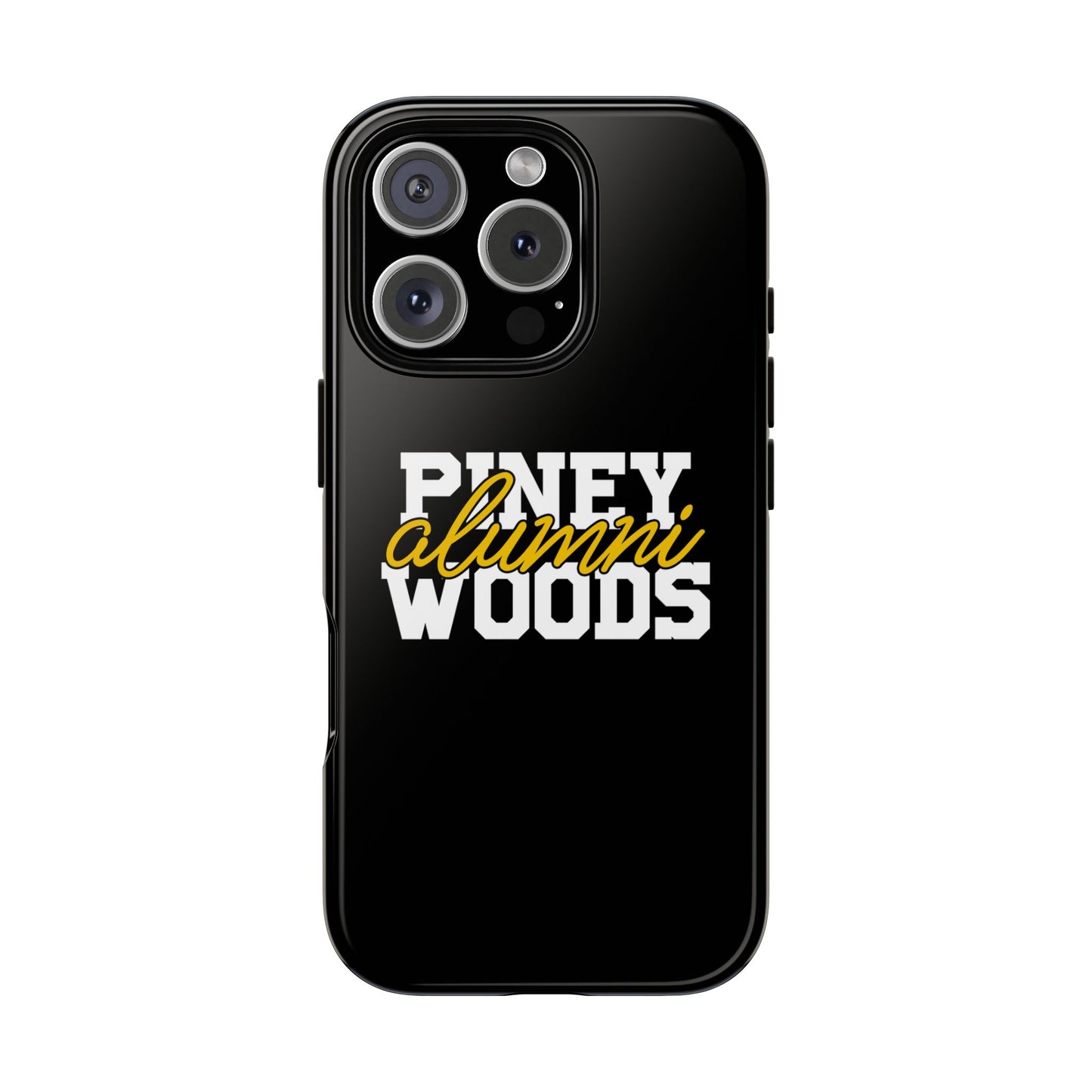 iPhone Cases - Piney Woods Tough Cases (Black)