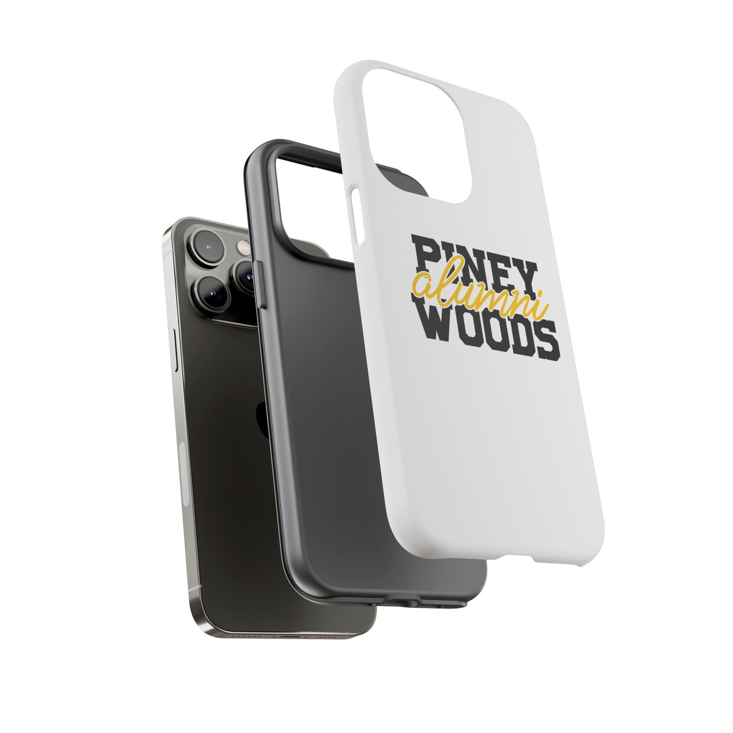 iPhone Cases - Piney Woods Tough Cases (White)