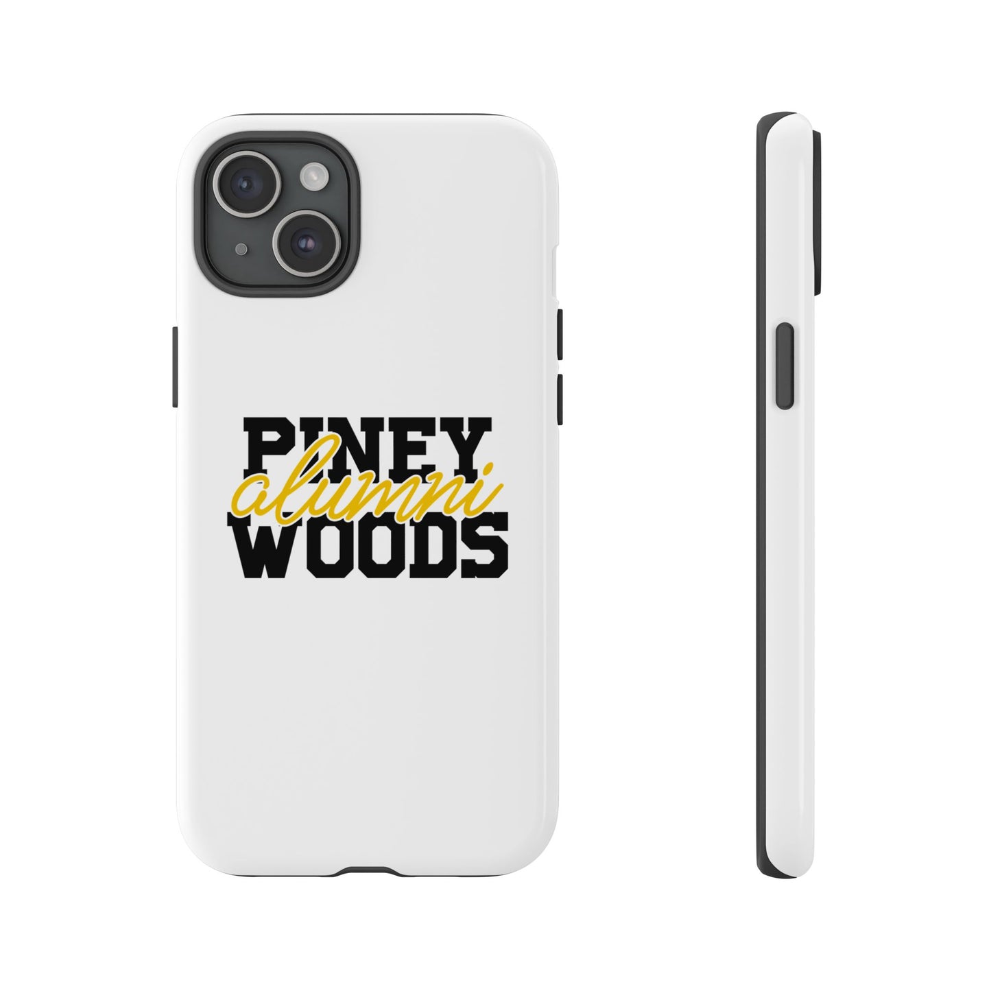 iPhone Cases - Piney Woods Tough Cases (White)