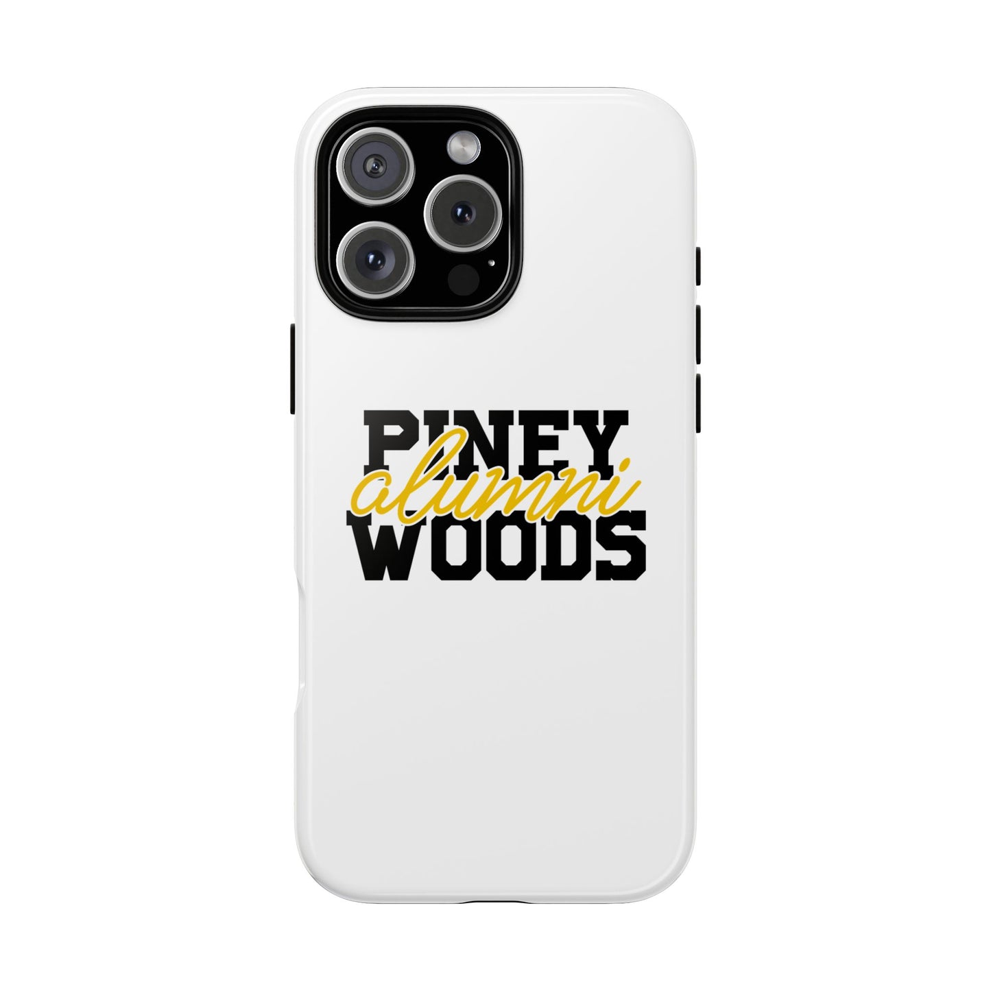 iPhone Cases - Piney Woods Tough Cases (White)