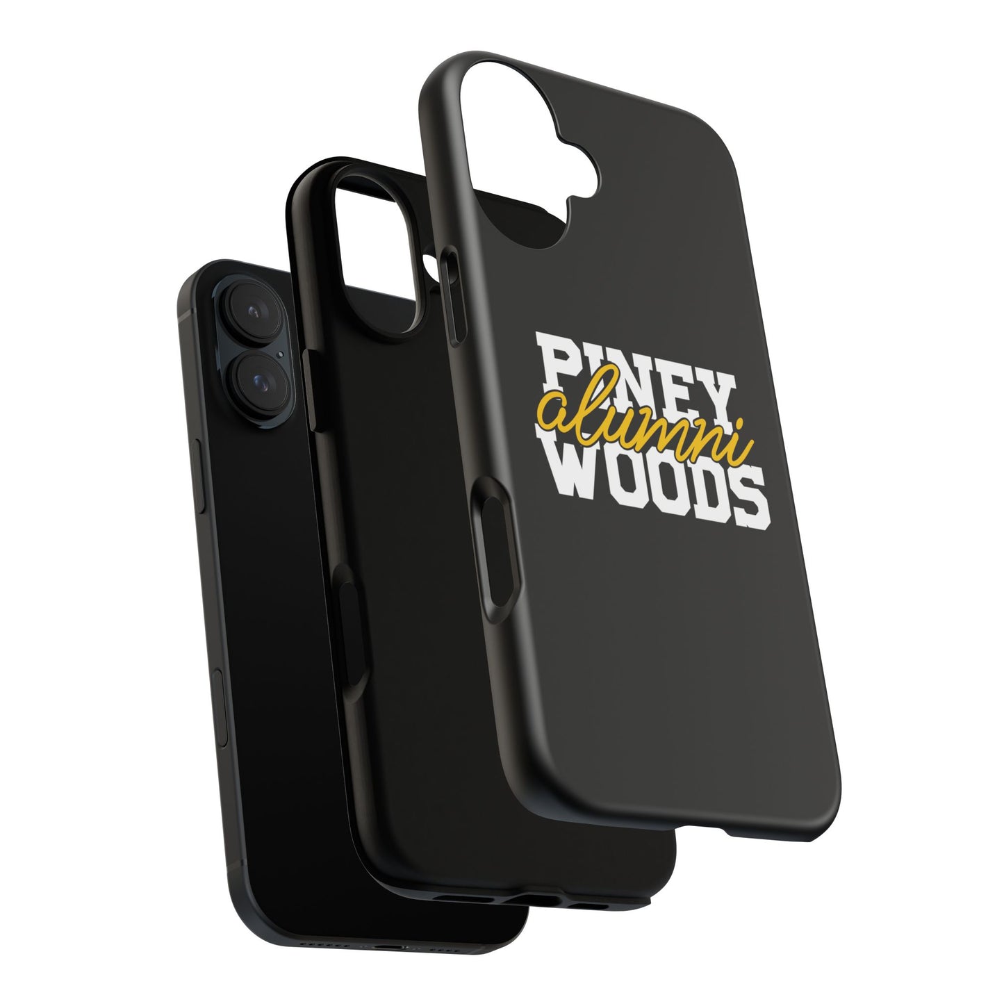 iPhone Cases - Piney Woods Tough Cases (Black)