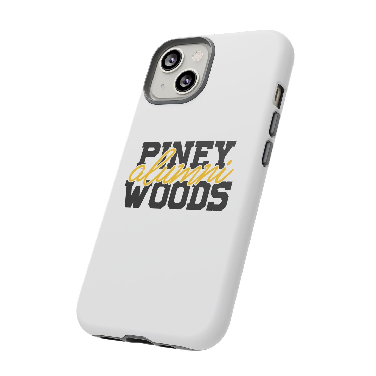 iPhone Cases - Piney Woods Tough Cases (White)