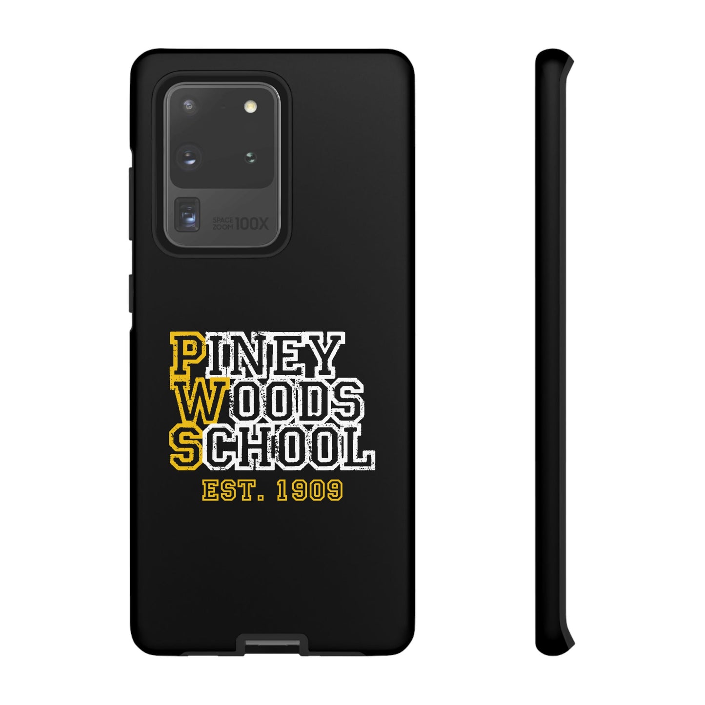 Samsung Galaxy Tough Cases - Piney Woods Design (Black)