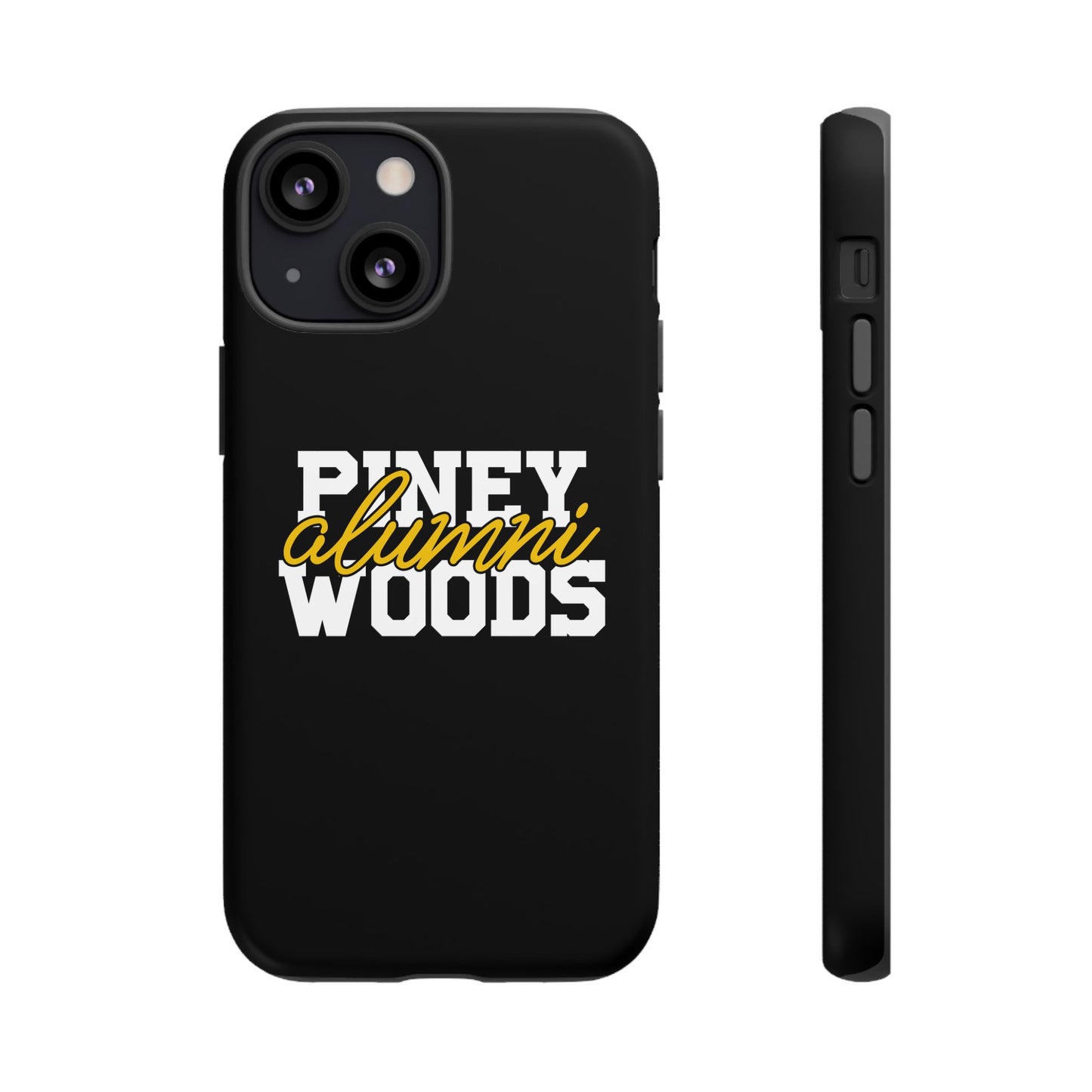 iPhone Cases - Piney Woods Tough Cases (Black)