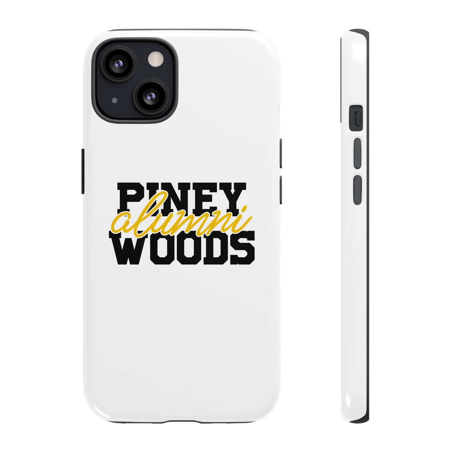 iPhone Cases - Piney Woods Tough Cases (White)