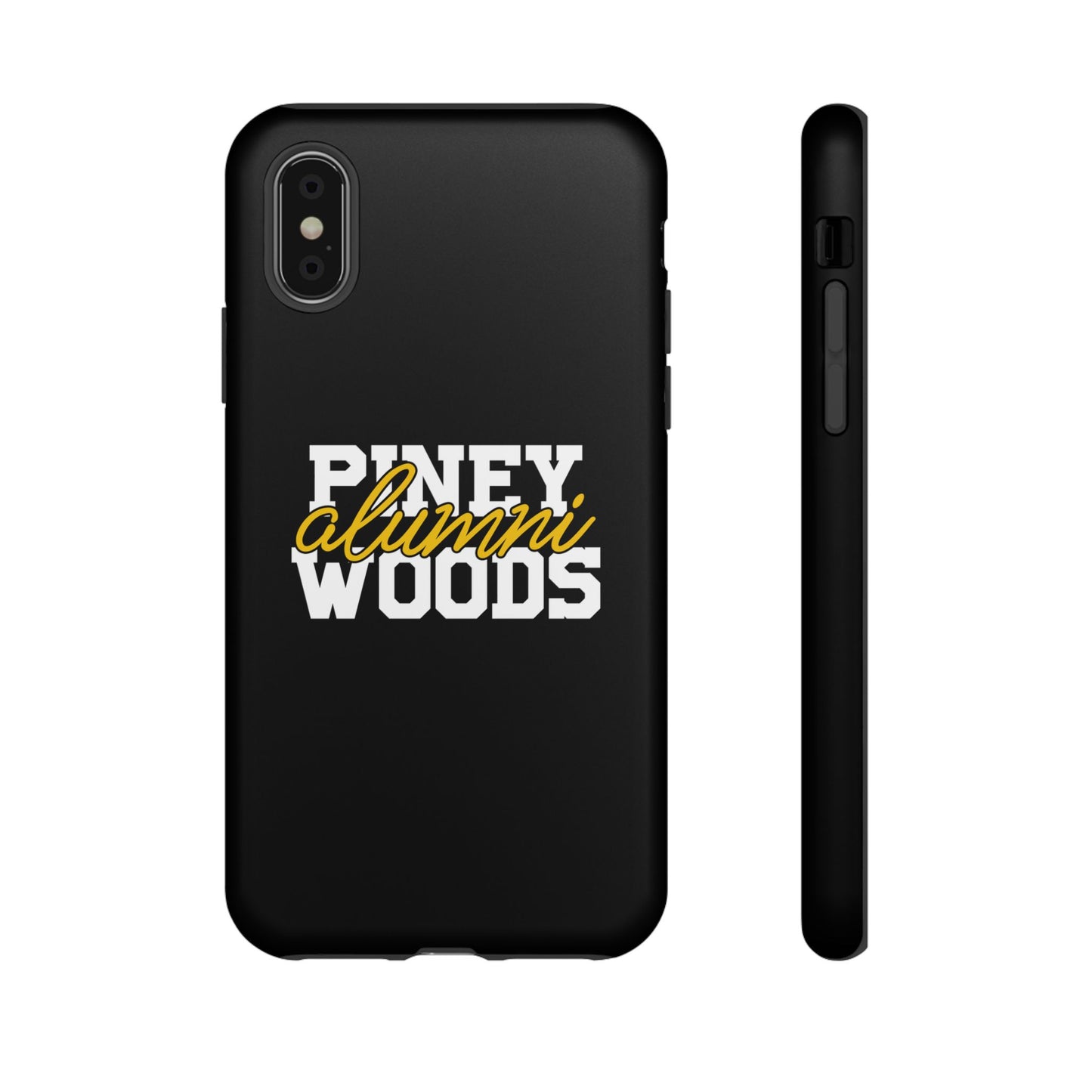 iPhone Cases - Piney Woods Tough Cases (Black)