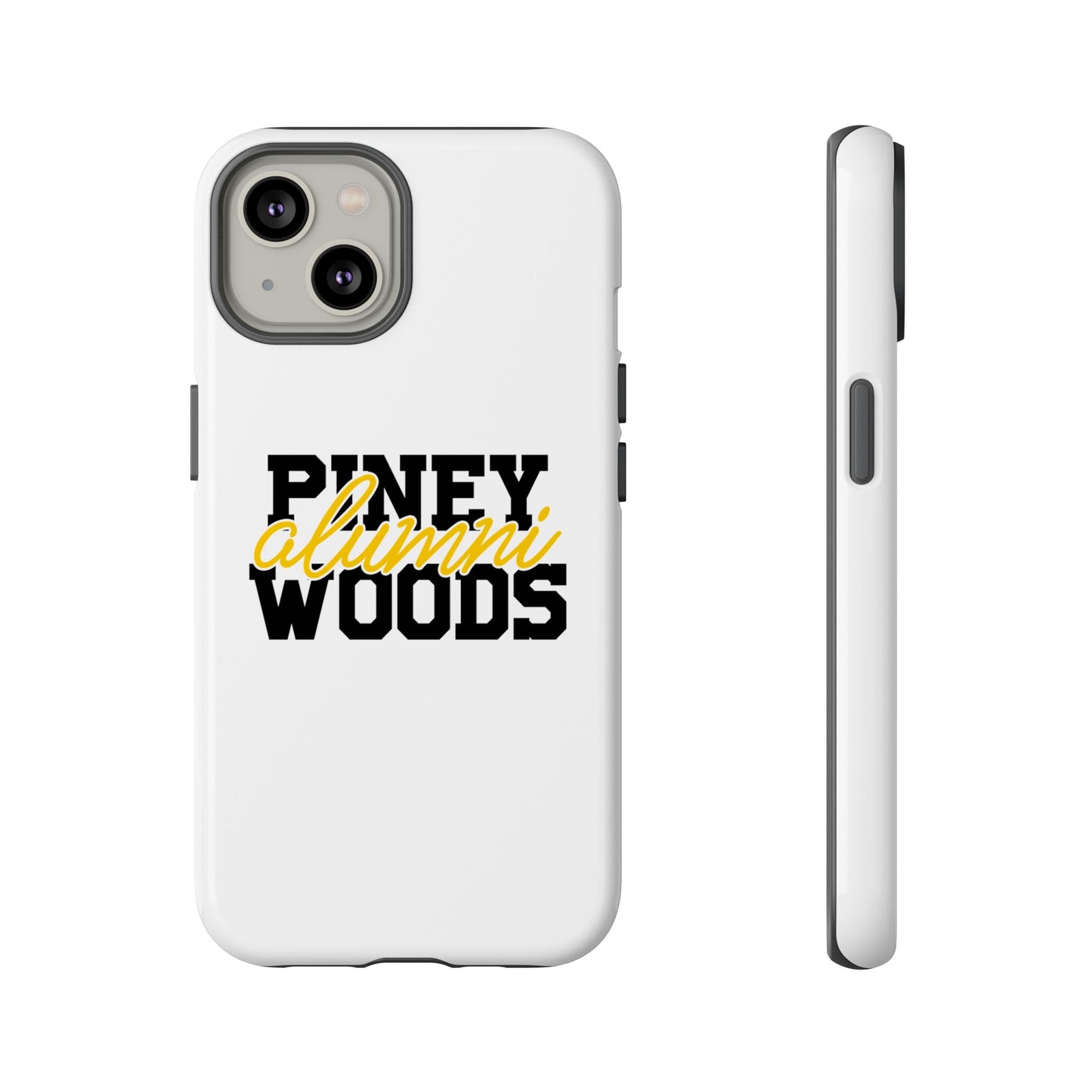 iPhone Cases - Piney Woods Tough Cases (White)