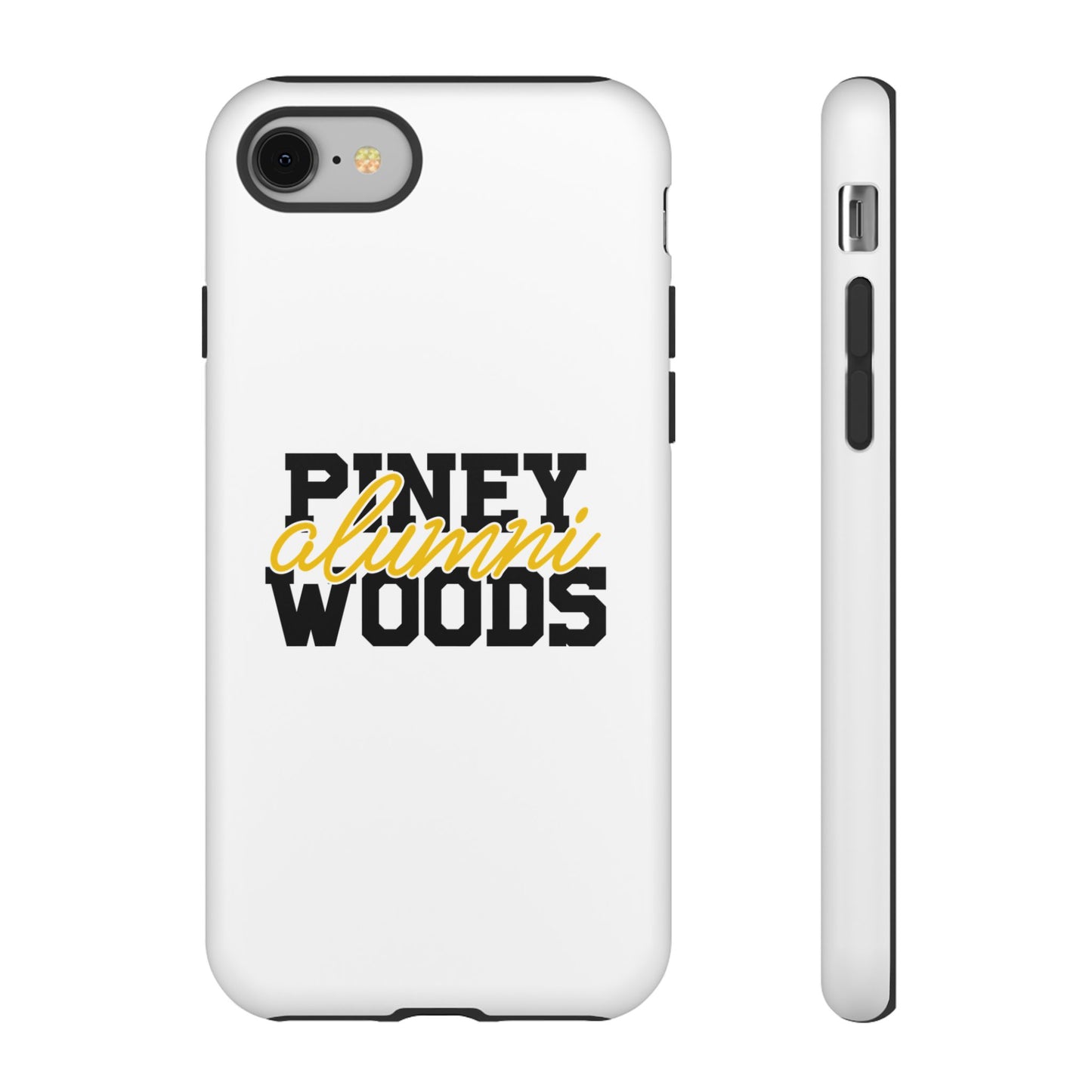 iPhone Cases - Piney Woods Tough Cases (White)