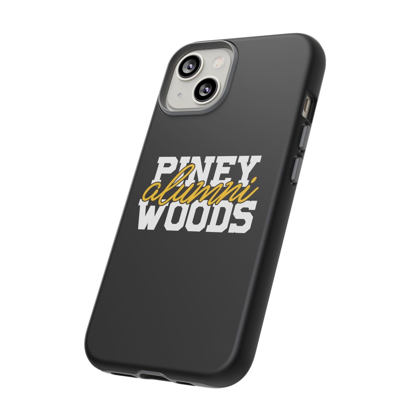 iPhone Cases - Piney Woods Tough Cases (Black)