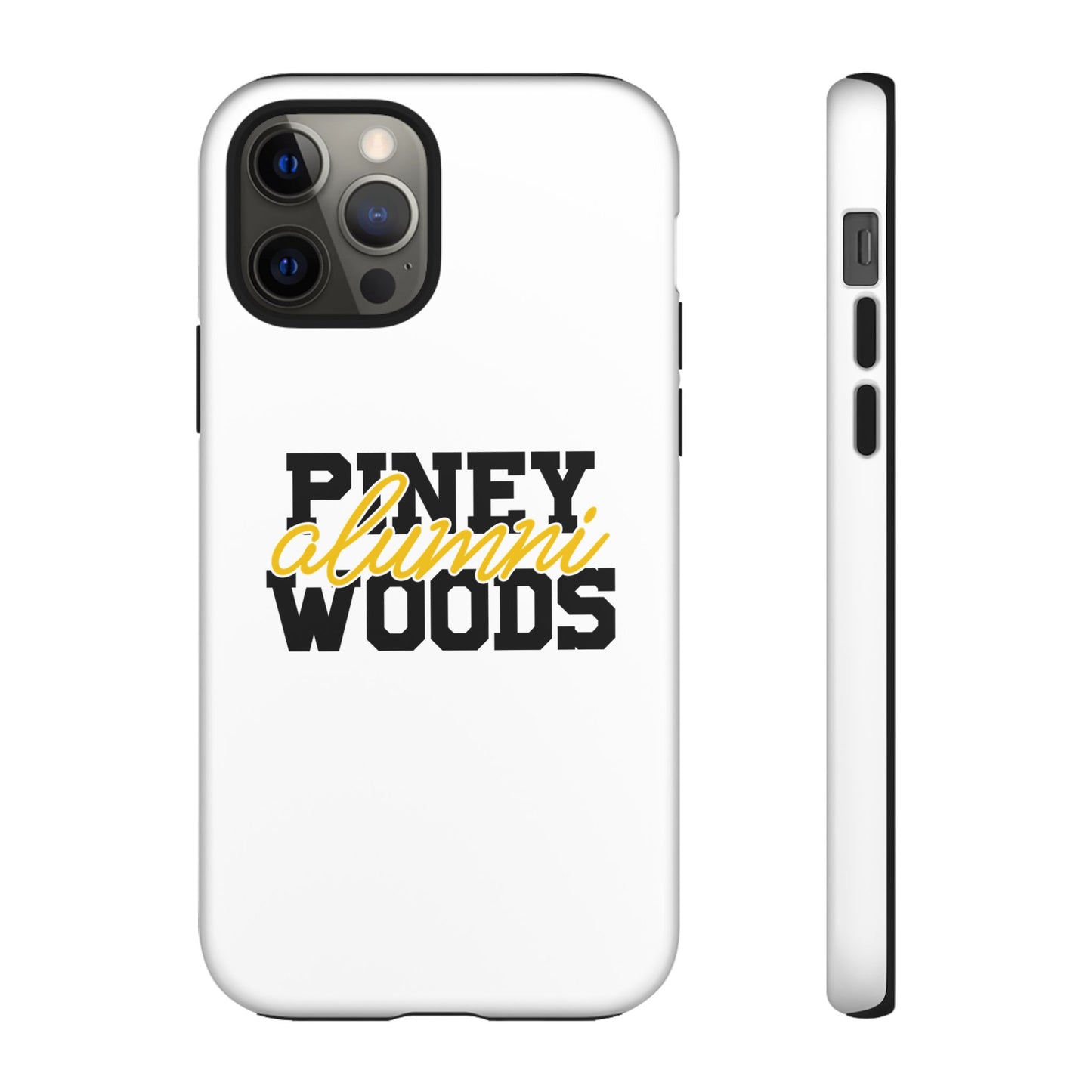 iPhone Cases - Piney Woods Tough Cases (White)