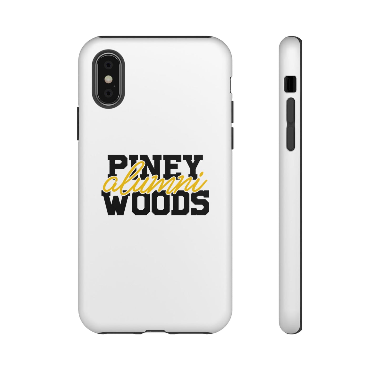 iPhone Cases - Piney Woods Tough Cases (White)