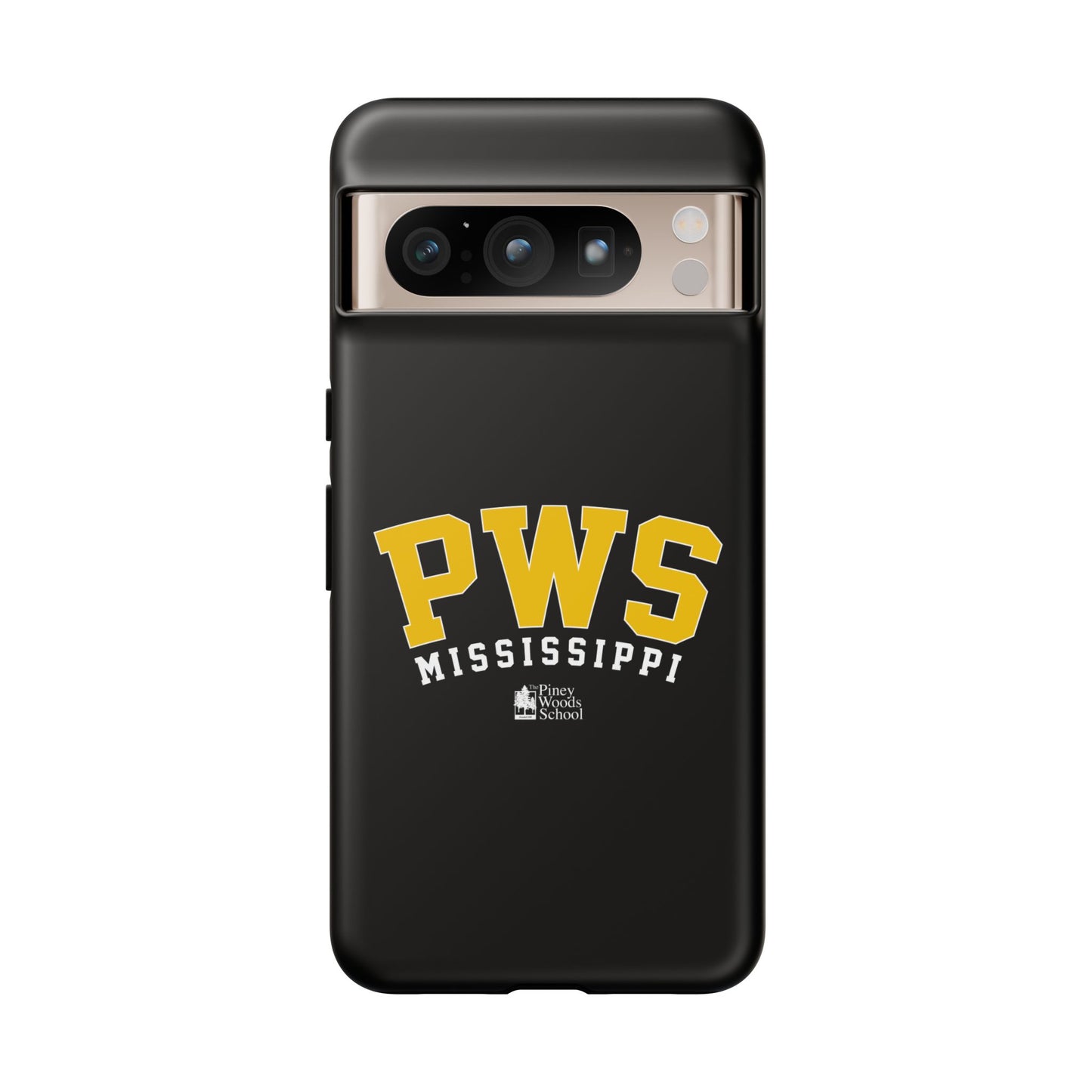 Google Pixel Tough Cases - Piney Woods Design (Black)