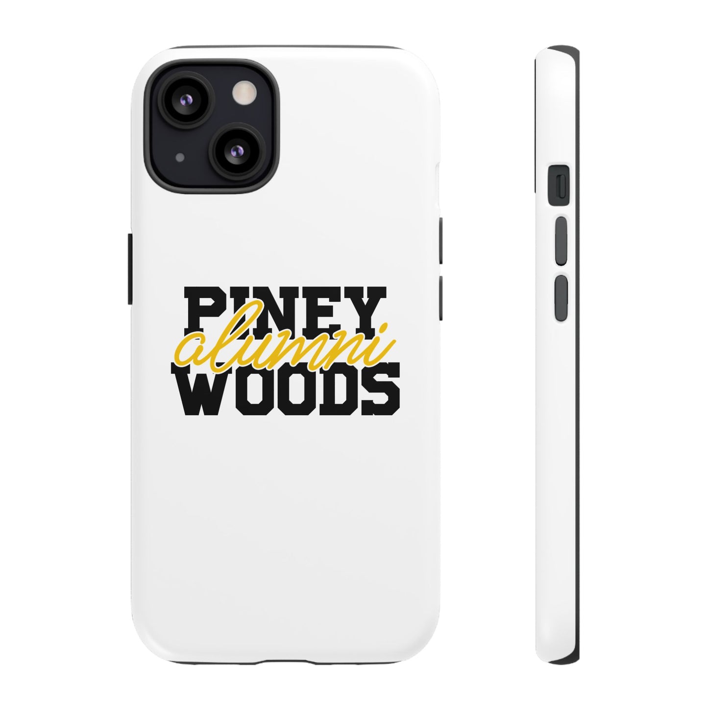 iPhone Cases - Piney Woods Tough Cases (White)