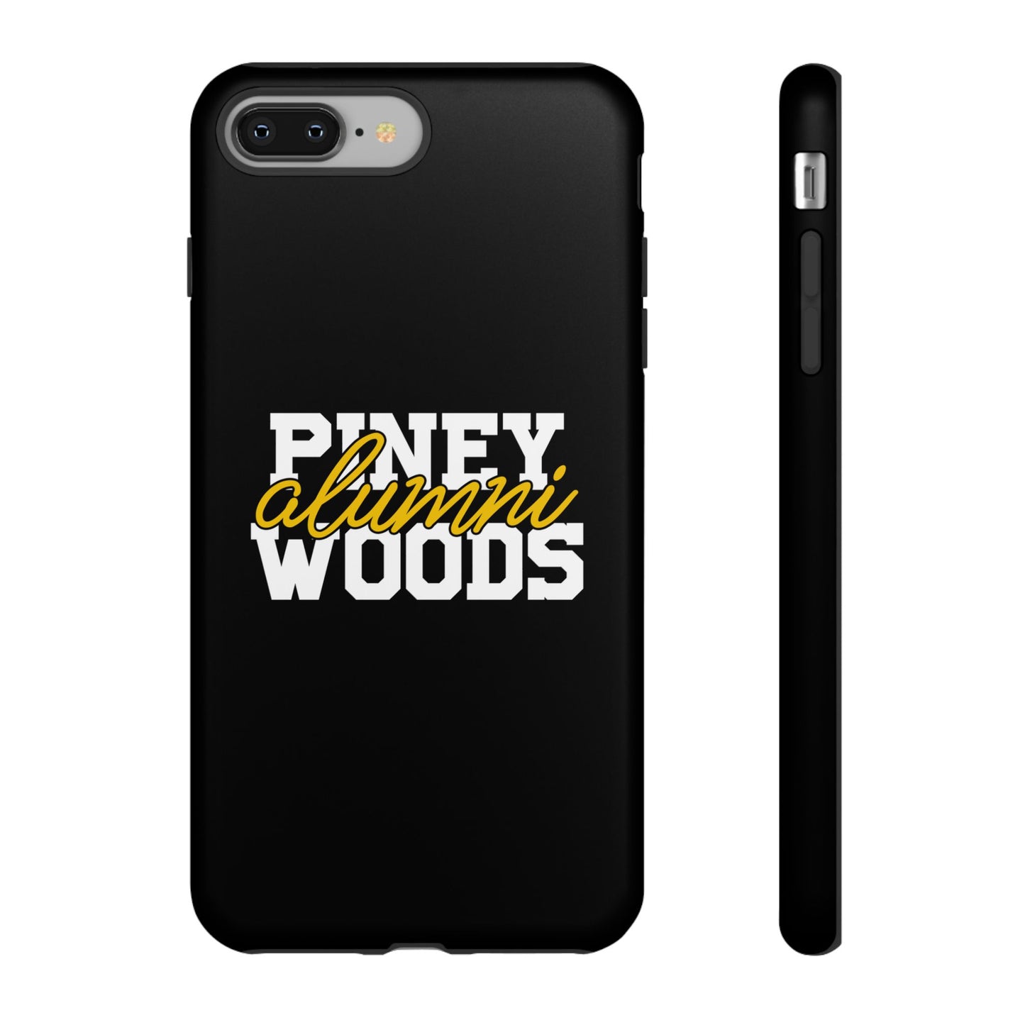 iPhone Cases - Piney Woods Tough Cases (Black)