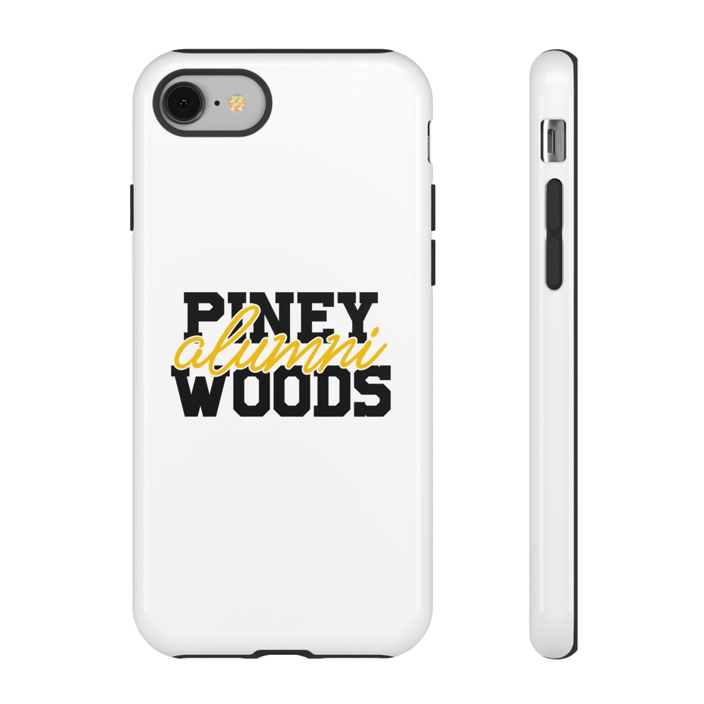 iPhone Cases - Piney Woods Tough Cases (White)